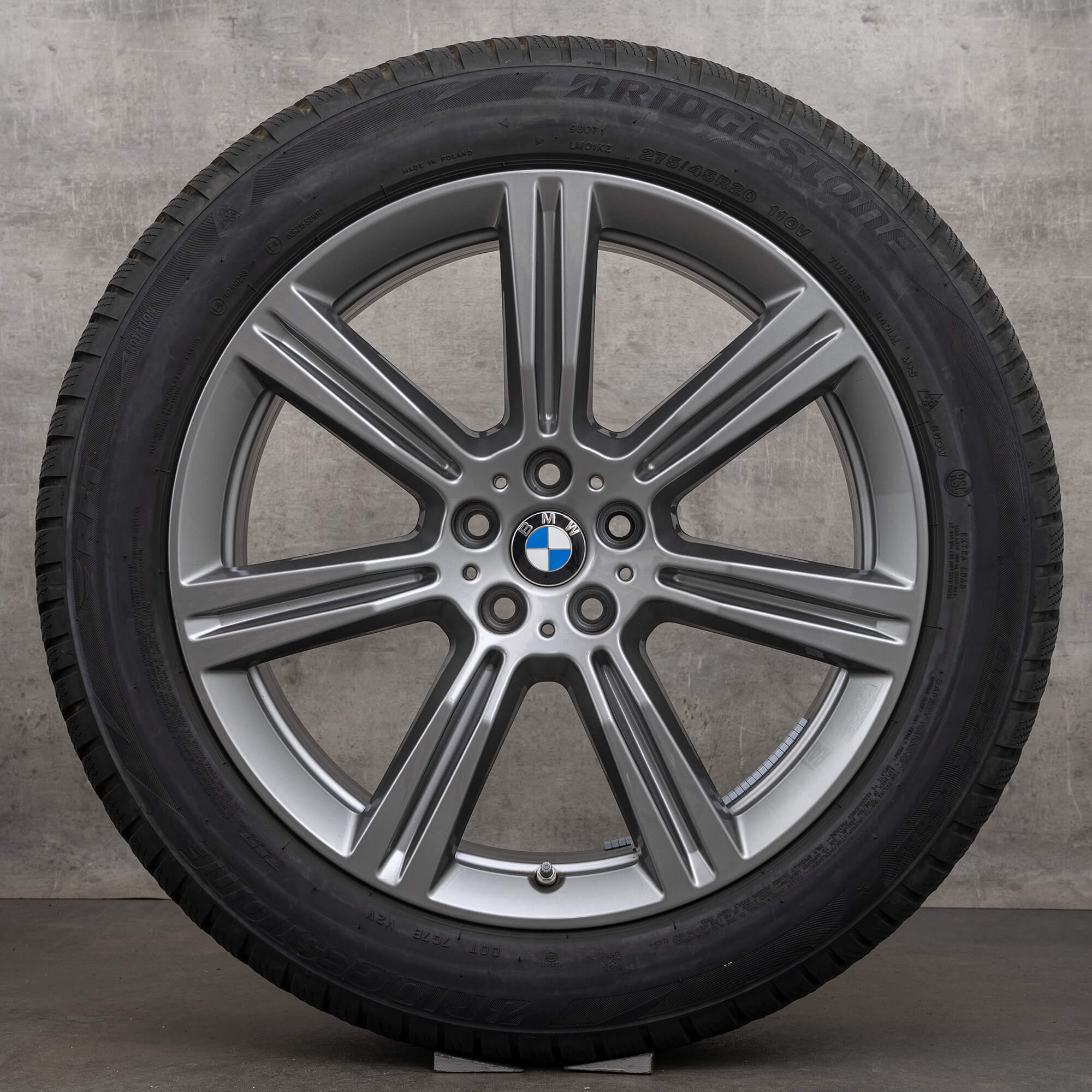 BMW X6 G06 X5 G05 vinterhjul 20 tommer fælge vinterdæk 6883753 Styling 736