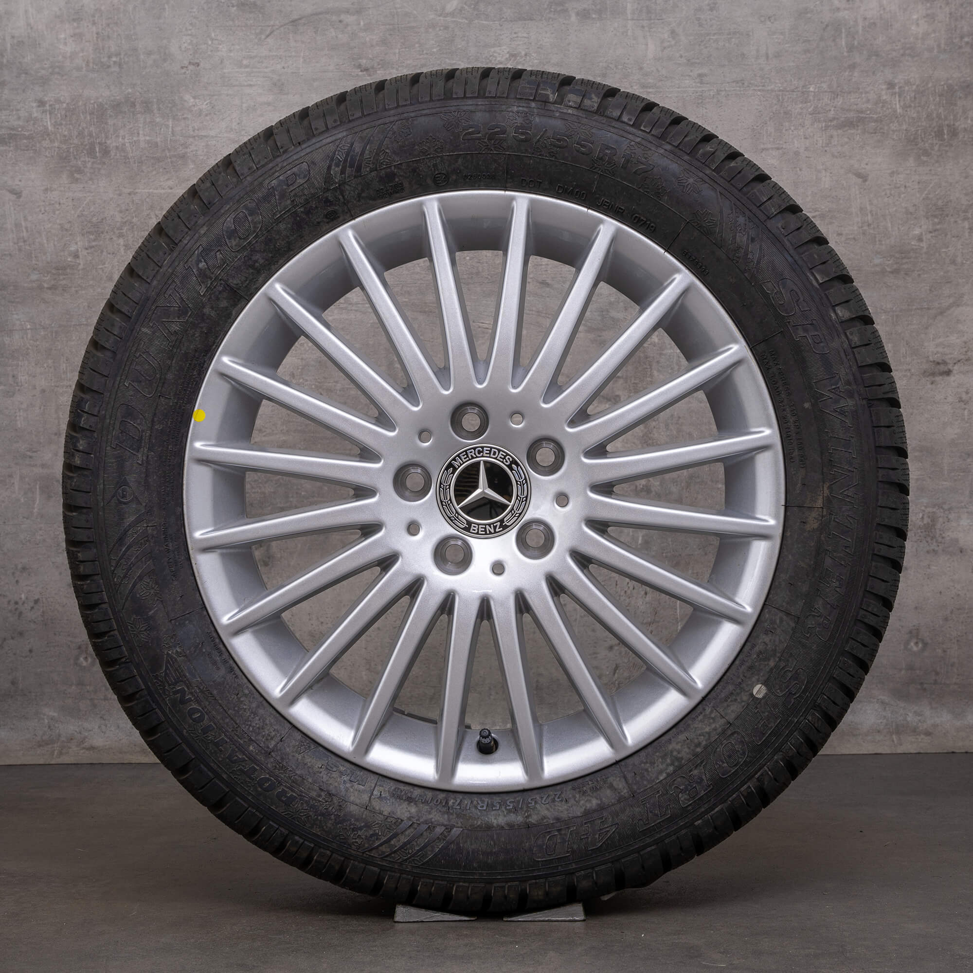 Originele Mercedes V-Klasse winterwielen 17 inch Vito Viano W447 velgen A4474014900 zilver