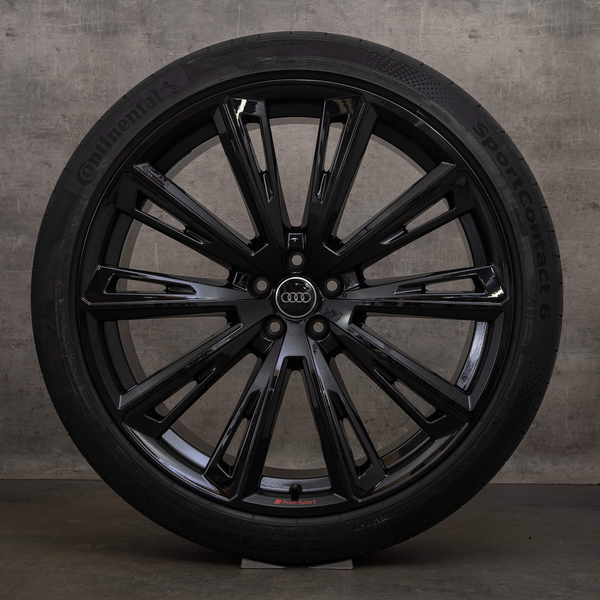 Originele Audi Q8 SQ8 velgen 23 inch 4M8 zomerwielen 4M8601025R zwart