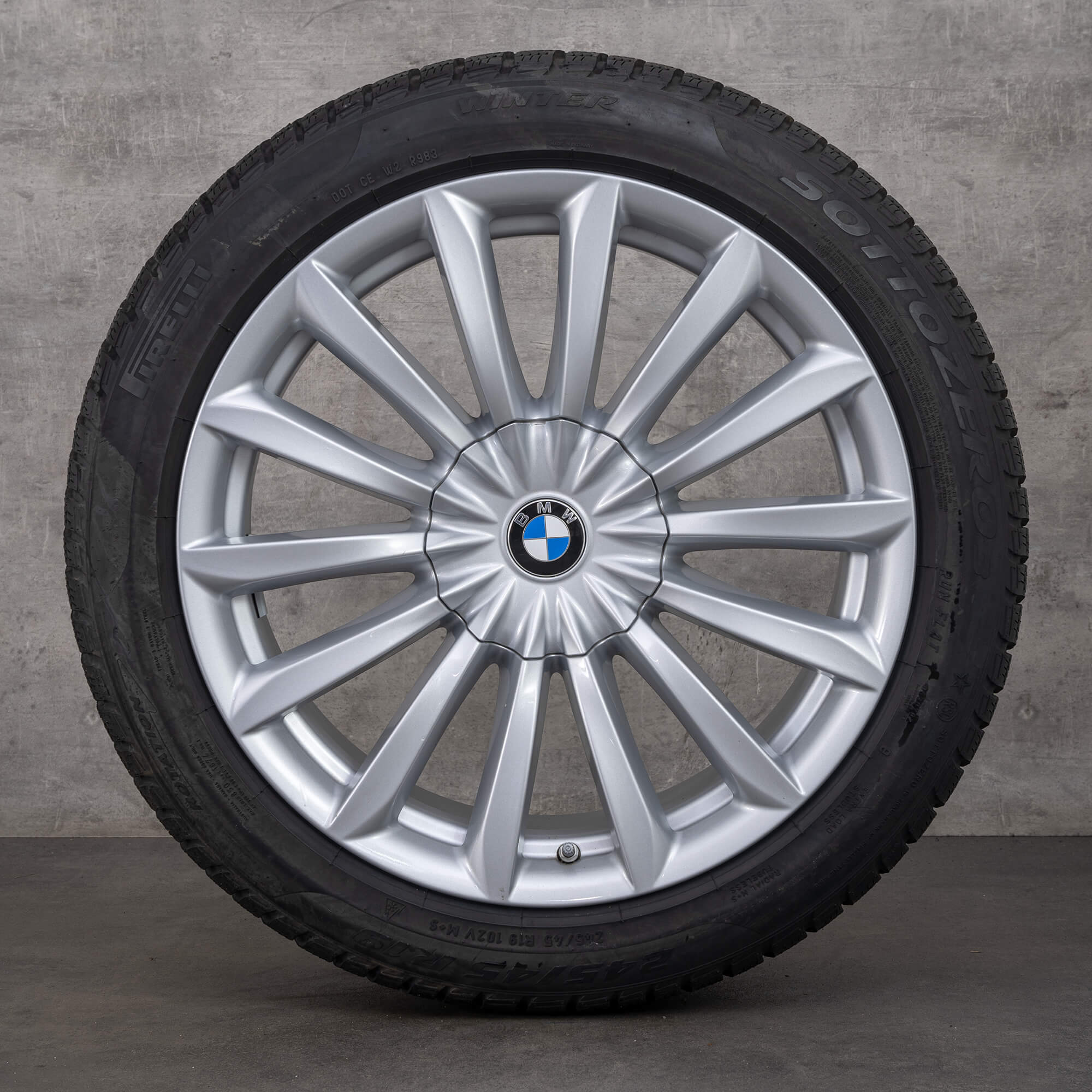 BMW 7 series G11 G12 6 GT G32 winter wheels tires 19 inch rims 620 mm