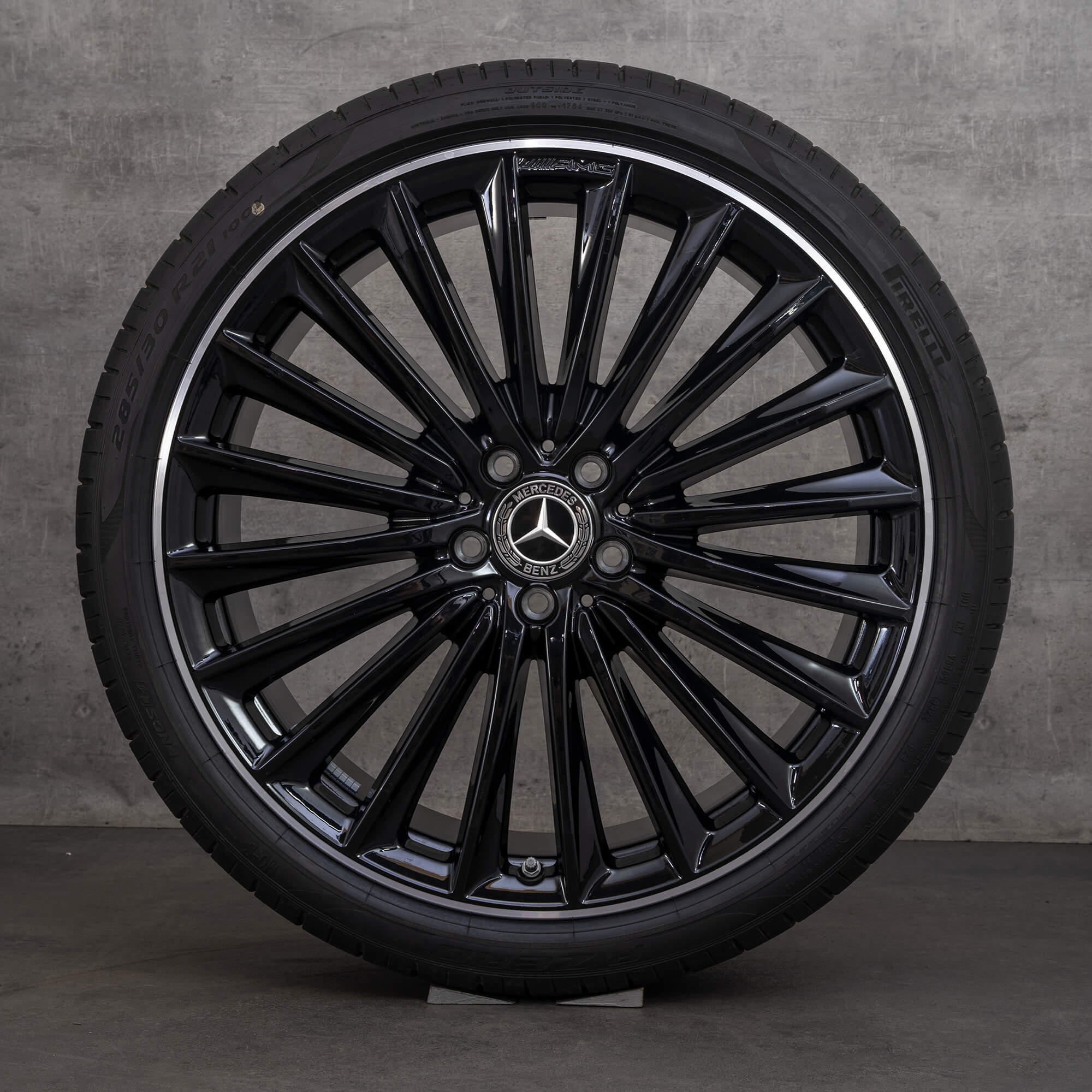 AMG Mercedes Benz EQE V295 sedan 21 inch summer wheels rims tires