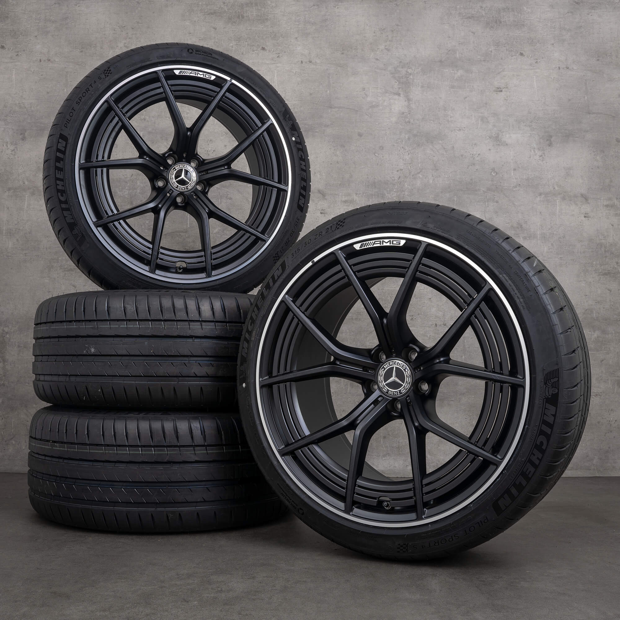 AMG Mercedes Benz GT X290 ruedas de verano neumáticos llantas 21 pulgadas