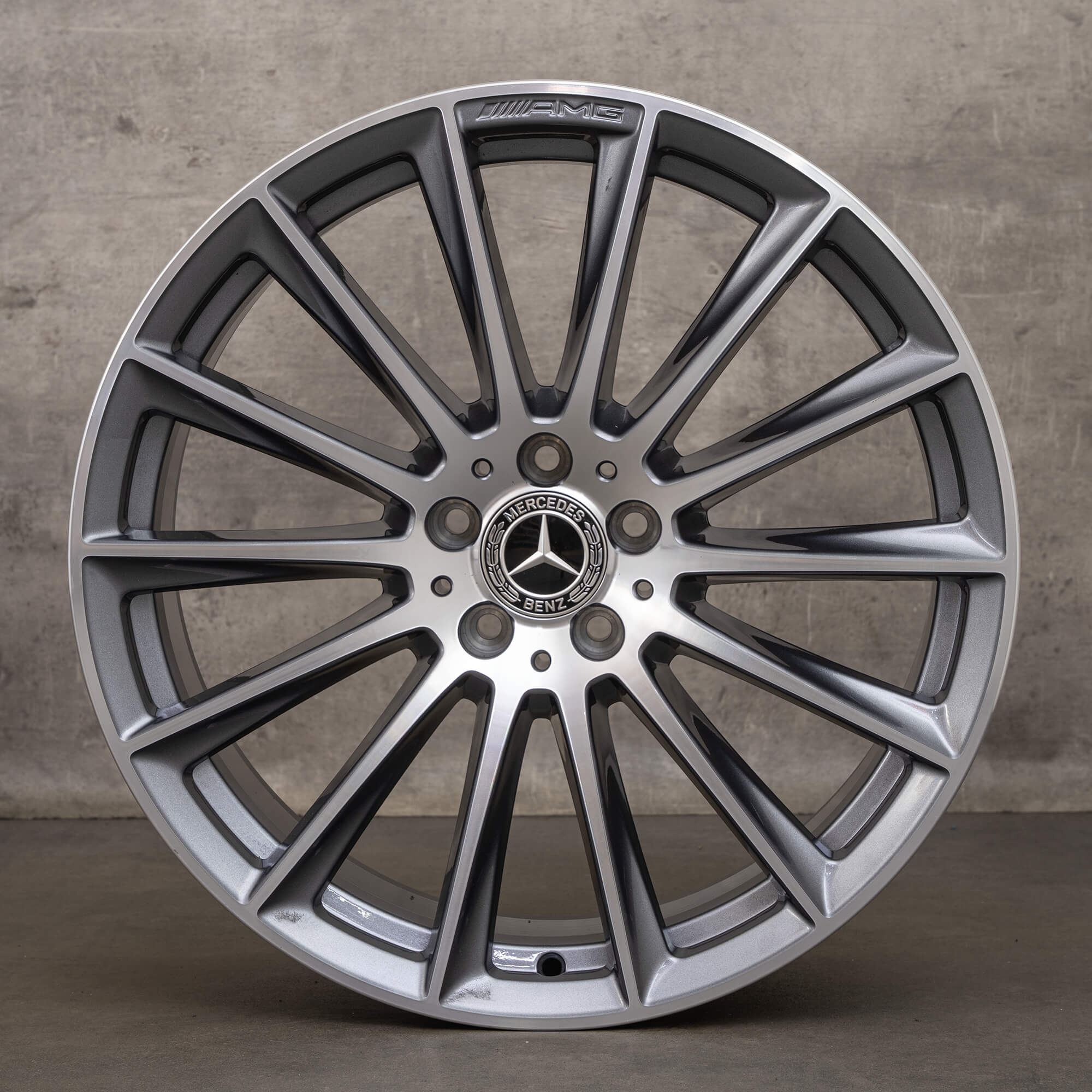 Jantes originais AMG Mercedes W223 V223 X223 de 20 polegadas A2234011500