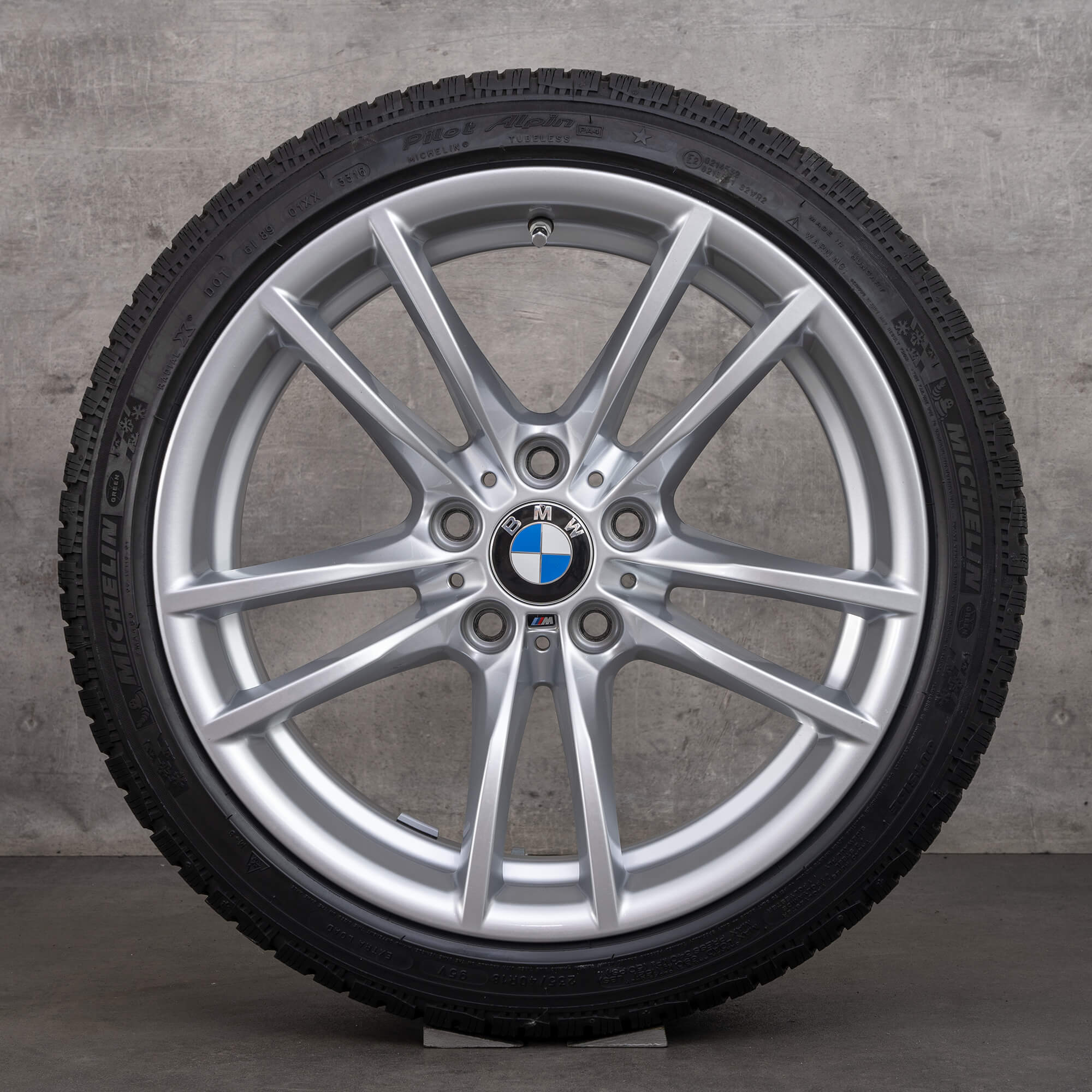 BMW winter wheels M2 F87 640 M tires 18 inch rims 2284905 2284906