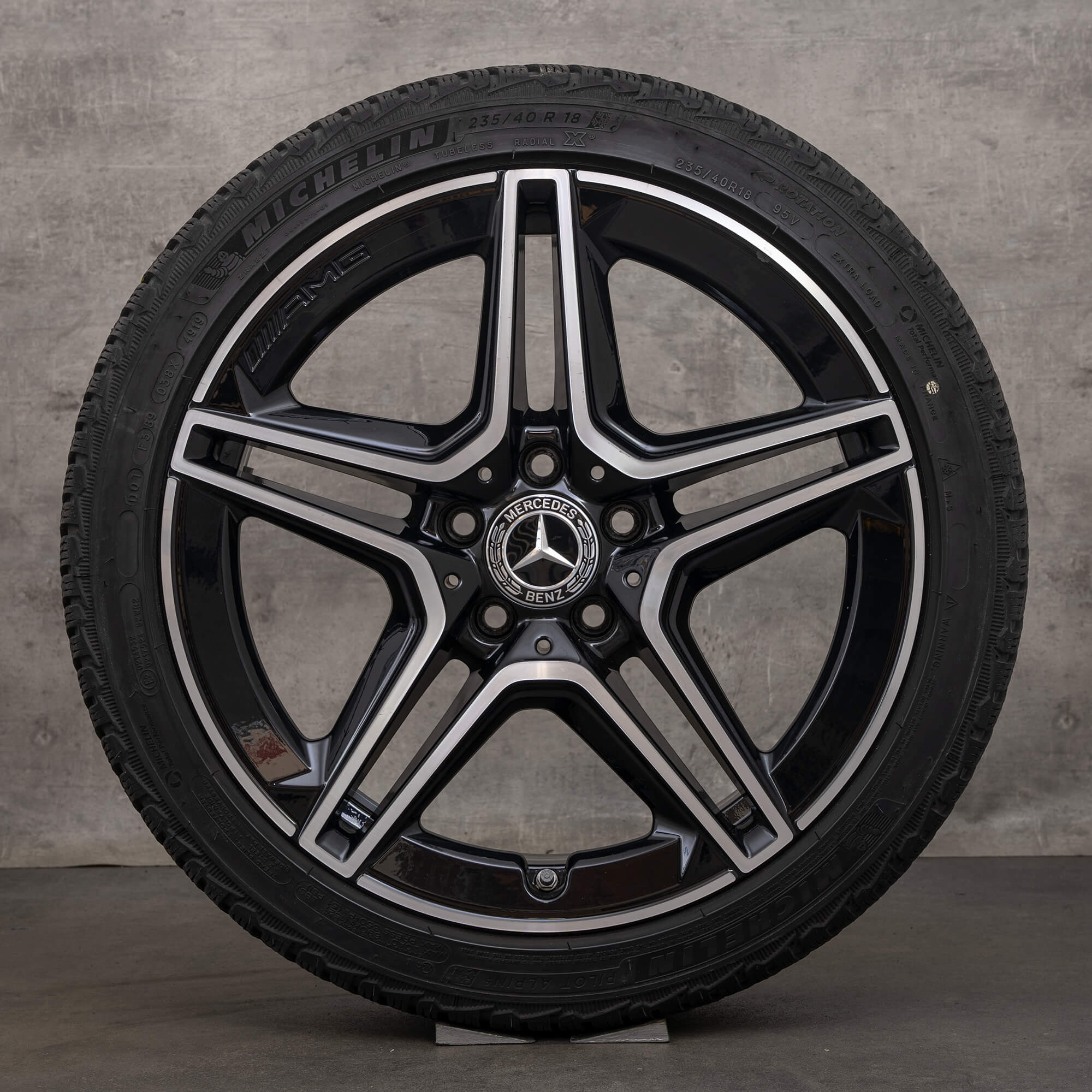 AMG Mercedes Benz A-Class A35 W177 V177 18 inch jante roți de iarnă A1774014000