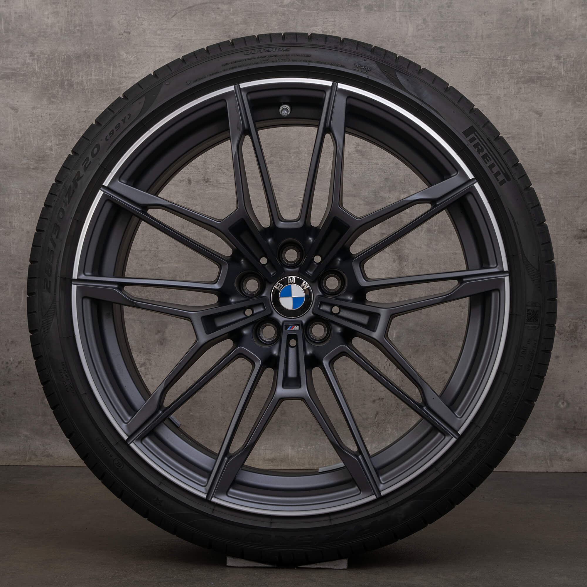 Originale BMW M2 G87 M3 G80 G81 M4 G82 G83 fælge 19 20 tommer sommerdæk styling