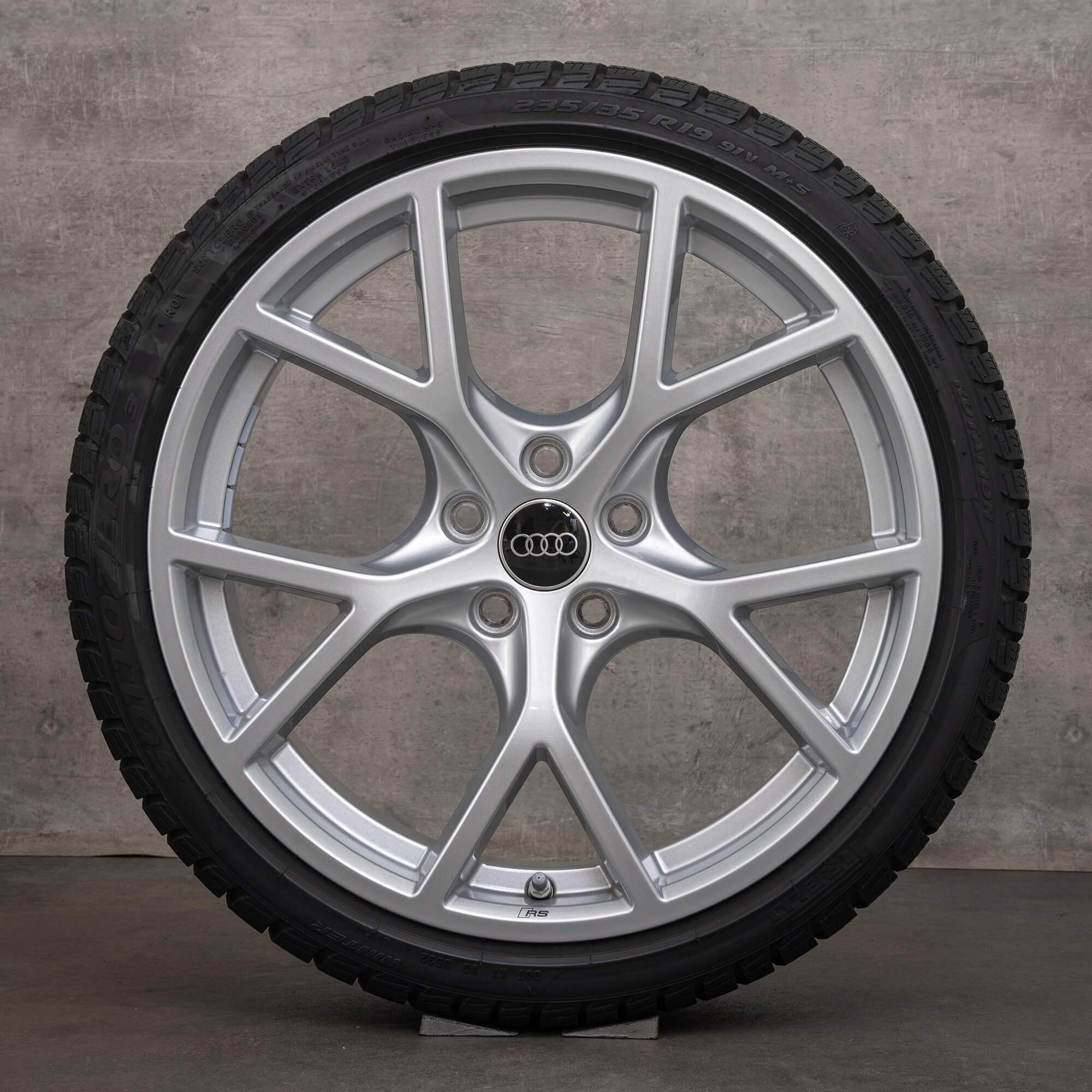 Jante originale Audi RS3 iarna 19 inch 8Y jante 8Y0601025BT 8Y0601025BQ argintiu