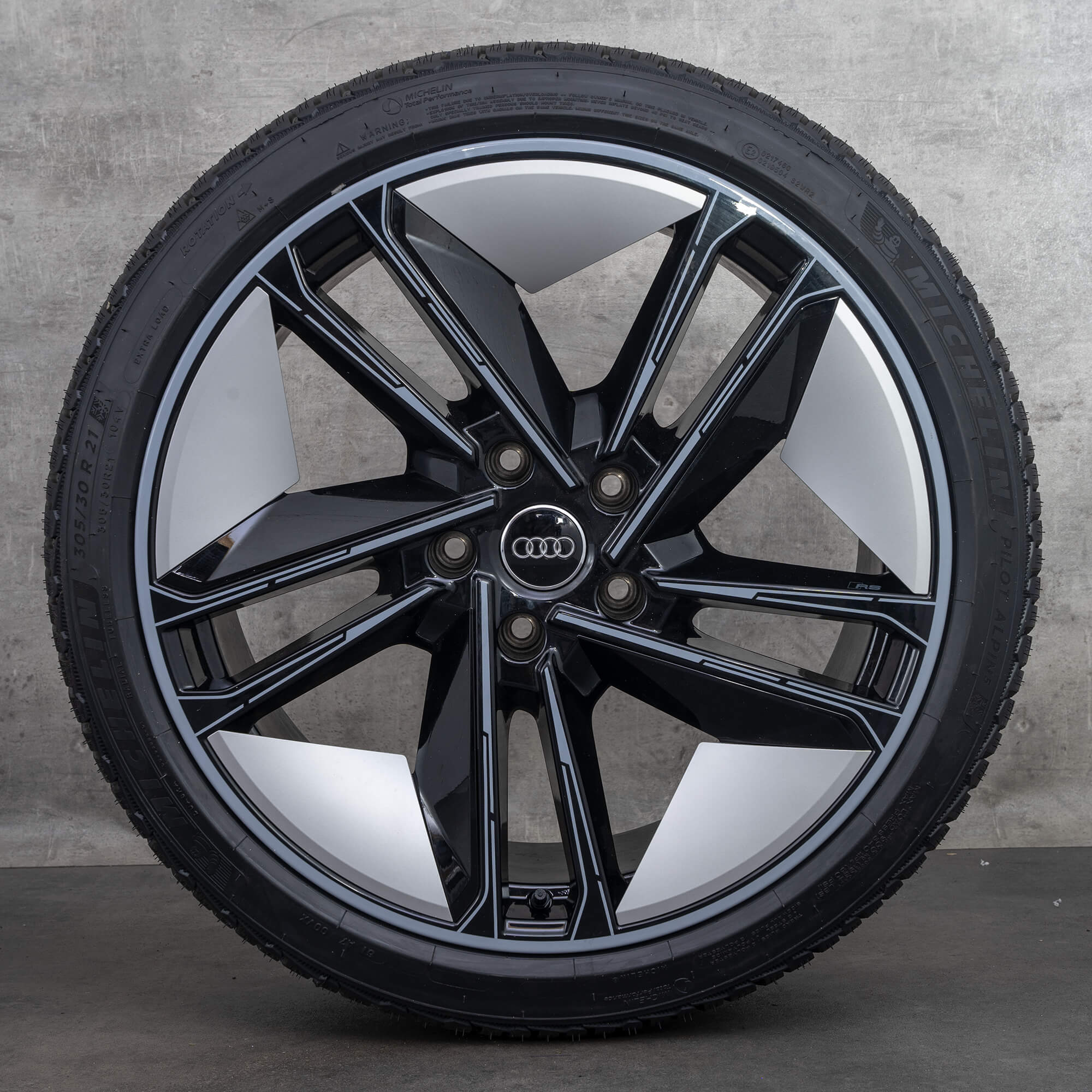 Audi 21 inch velgen e-tron GT RS Quattro FW winterbanden winterwielen NIEUW