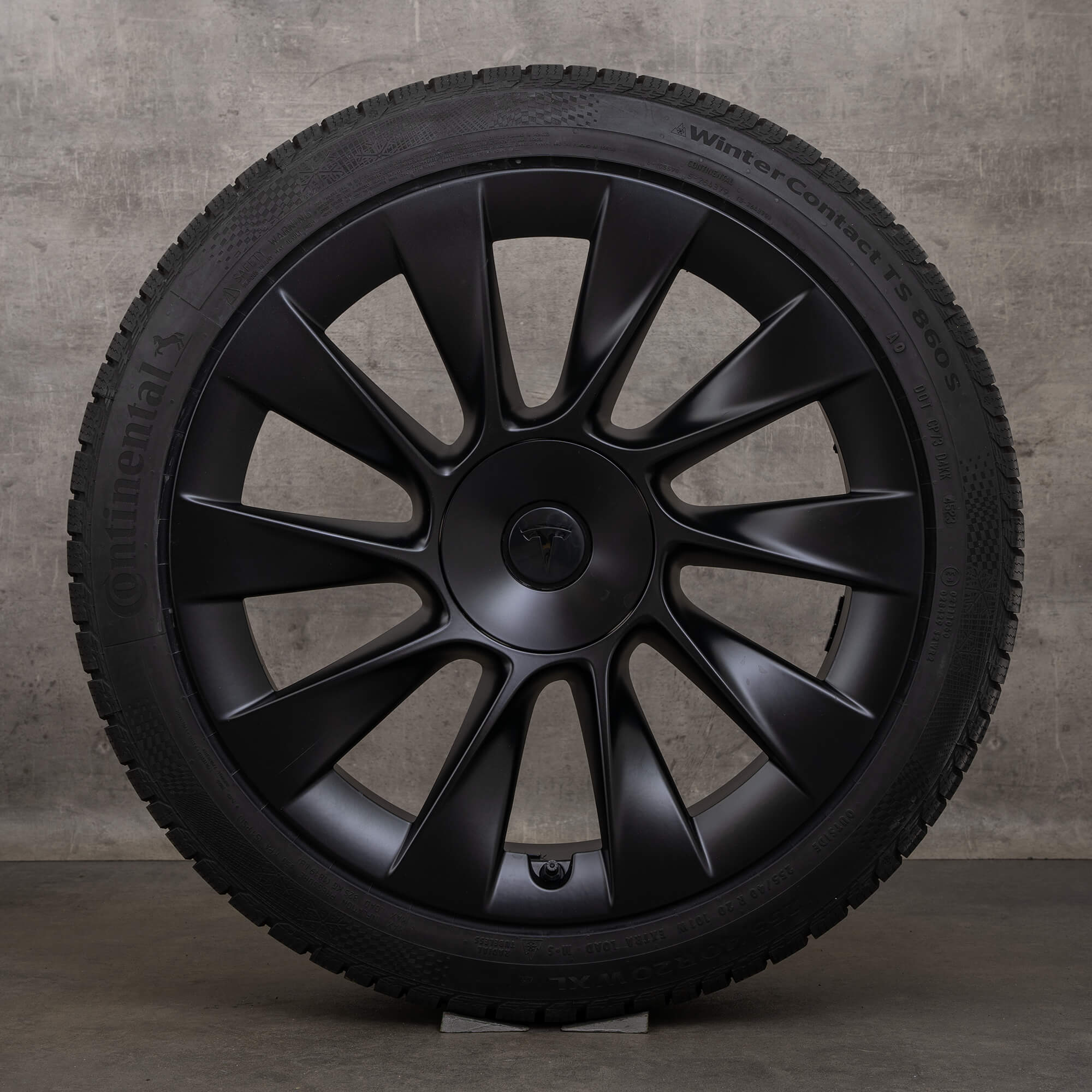 Originele Tesla winterwielen 20 inch Model Y velgen winterbanden Inductie 1188223-00-B grijs