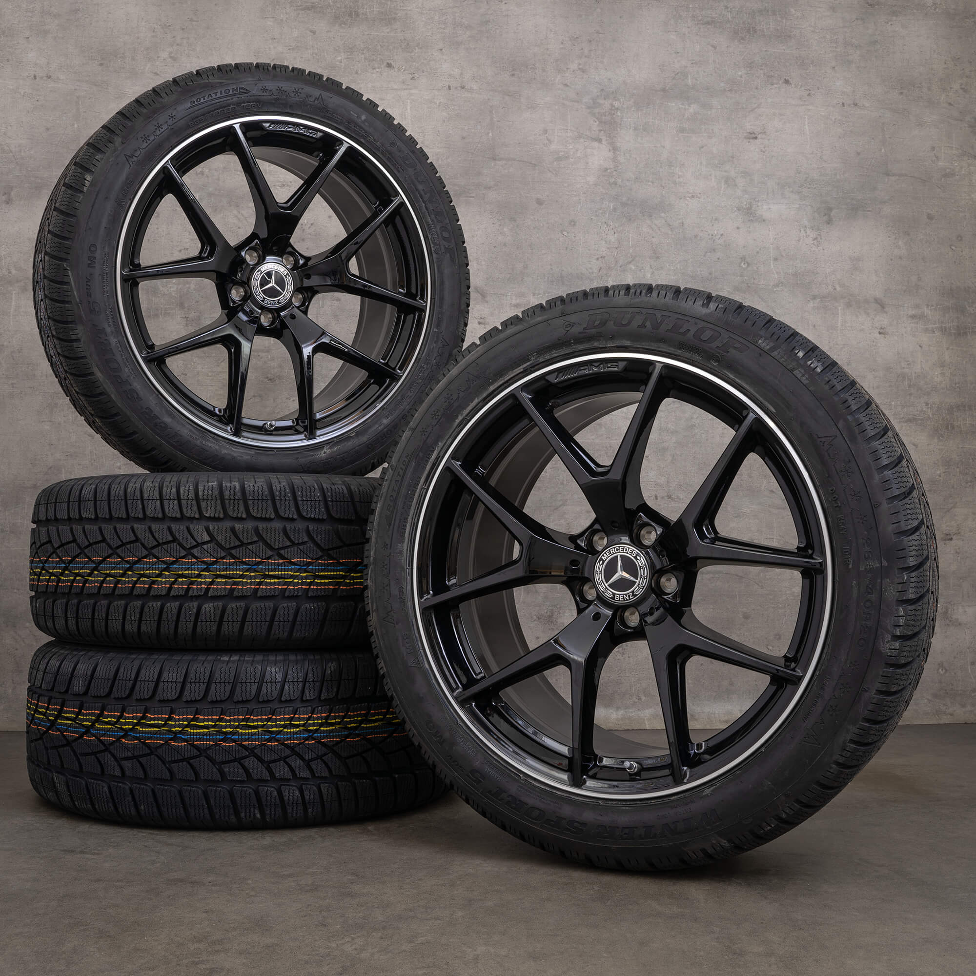 Jante de pneu hiver d'origine AMG Mercedes GLC43 X253 C253 20 pouces