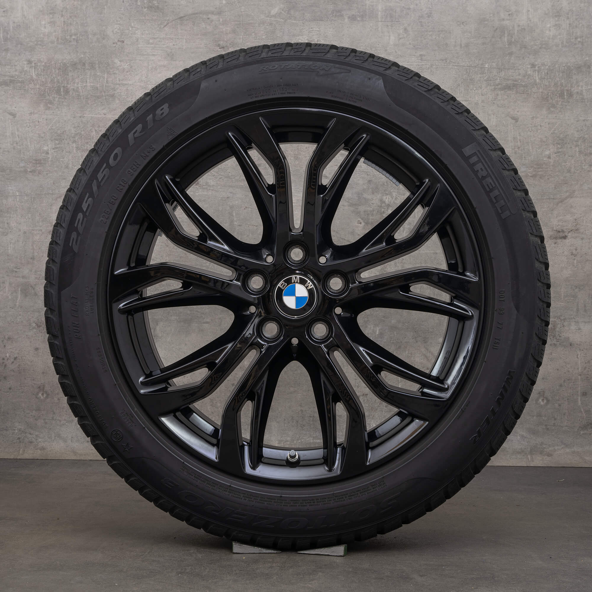 BMW X1 F48 X2 F39 jante iarna 18 inch anvelope styling 566 6883503