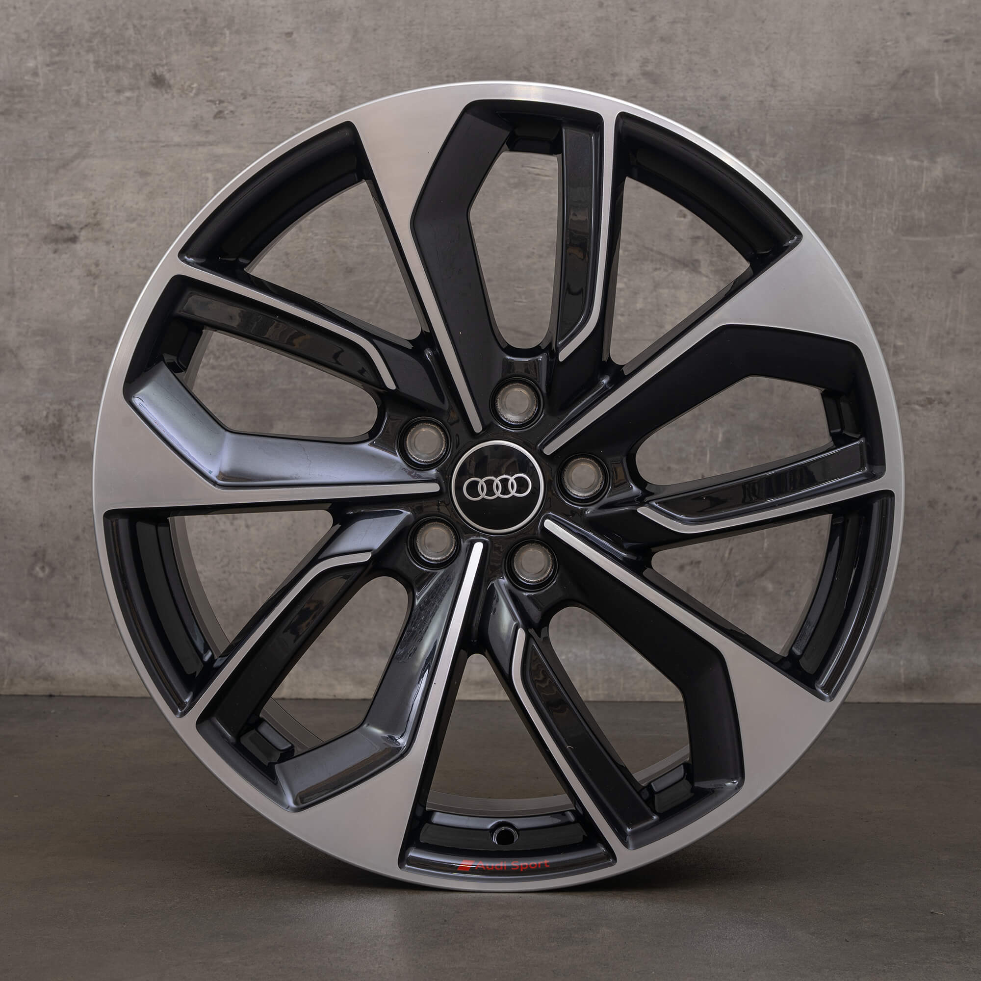 OEM Audi A3 S3 rims 19 inch 8V 8Y 8Y0601025CS Edge anthracite black high gloss NEW