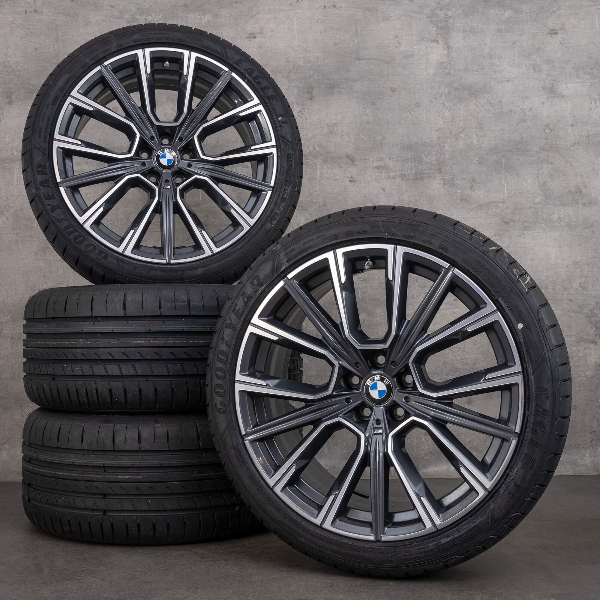 BMW 20-tommers alloysfelger 6er GT G32 7er G11 G12 Styling M817 sommerdekk