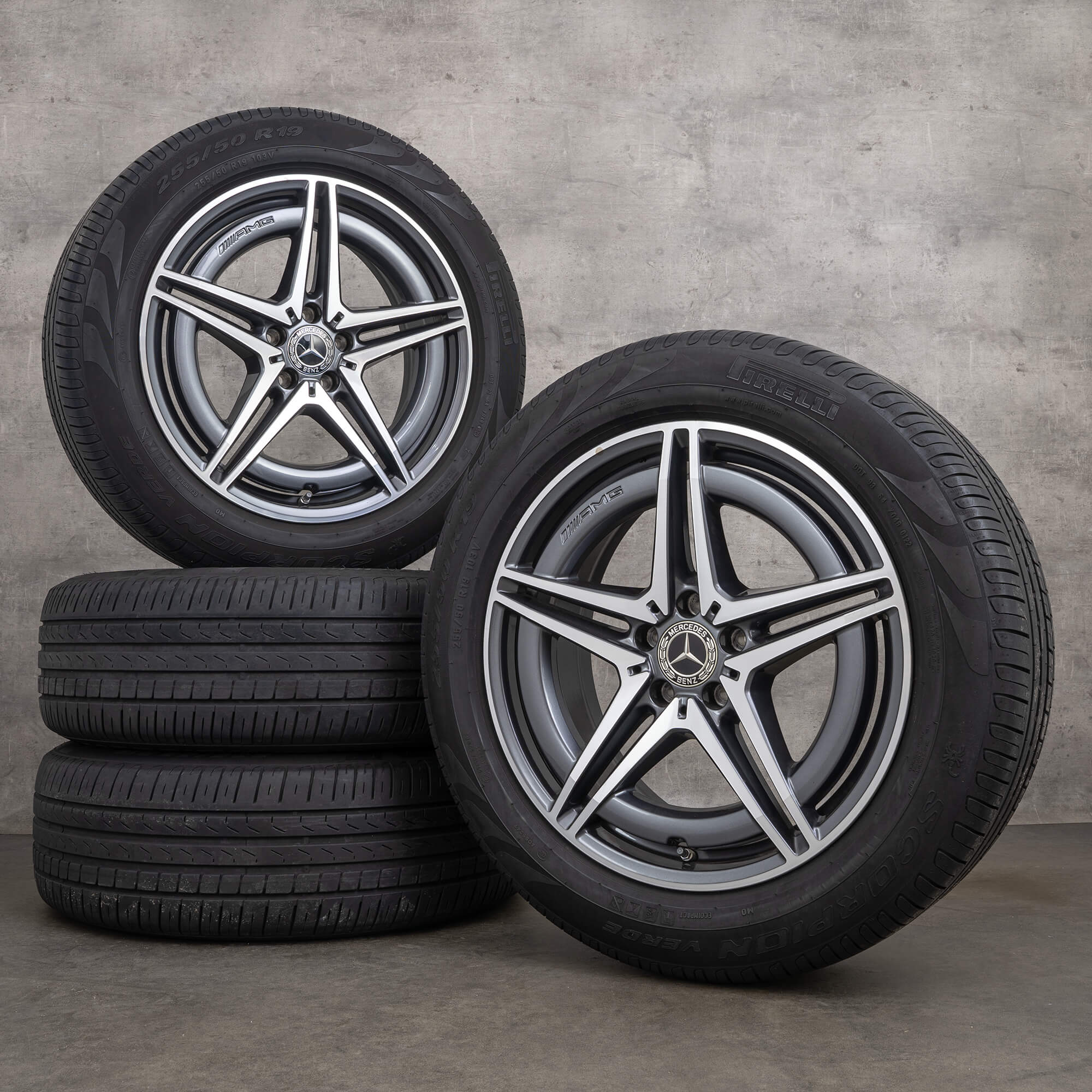 AMG Mercedes Benz EQC N293 summer wheels 19 inch rims tires