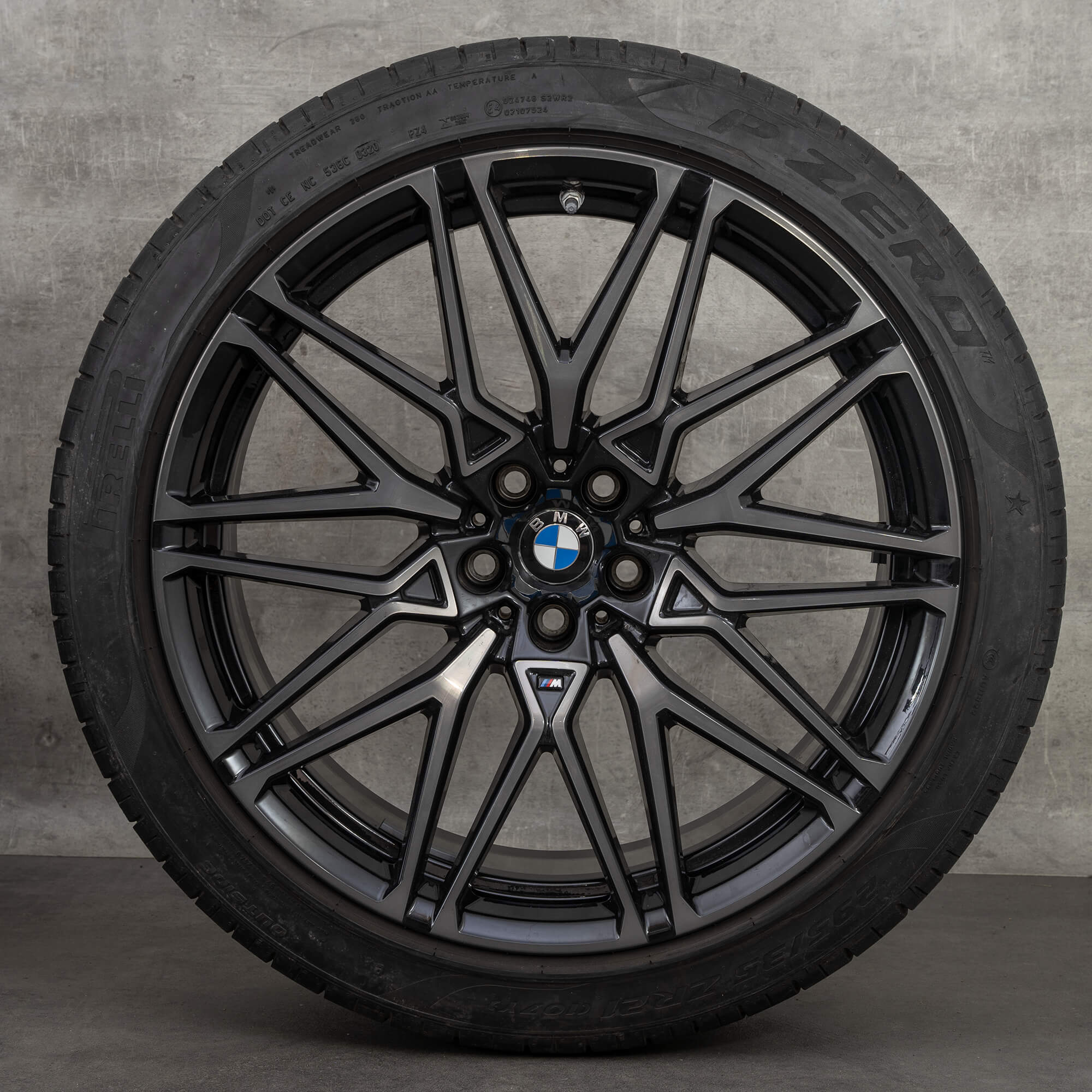 BMW 21 jantes 22 pouces X5M F95 X6M F96 style M818 roues d'été 8093563 8093564