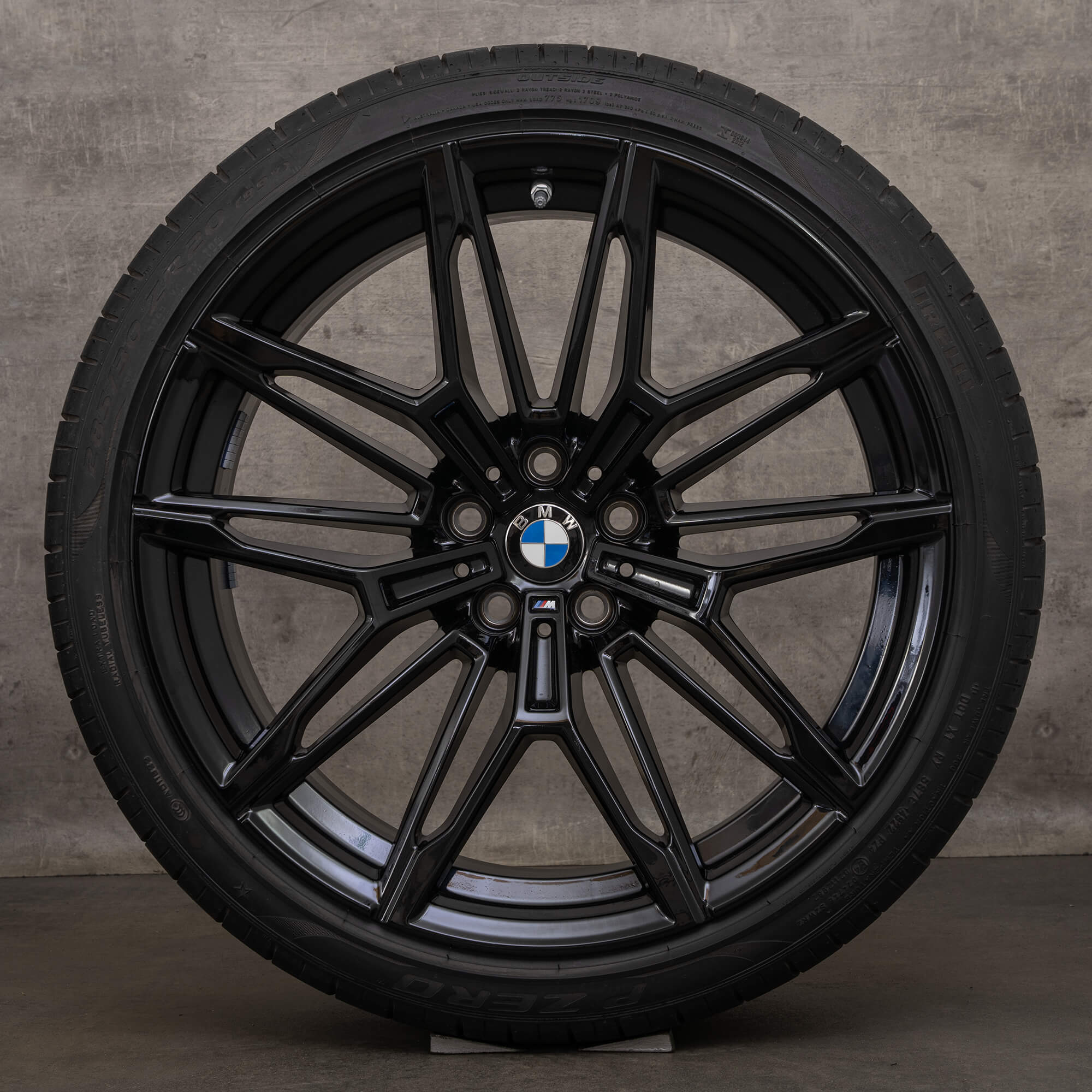 Original BMW M2 G87 Coupe 19 20 inch winter tires rims 930 M 7882869 black