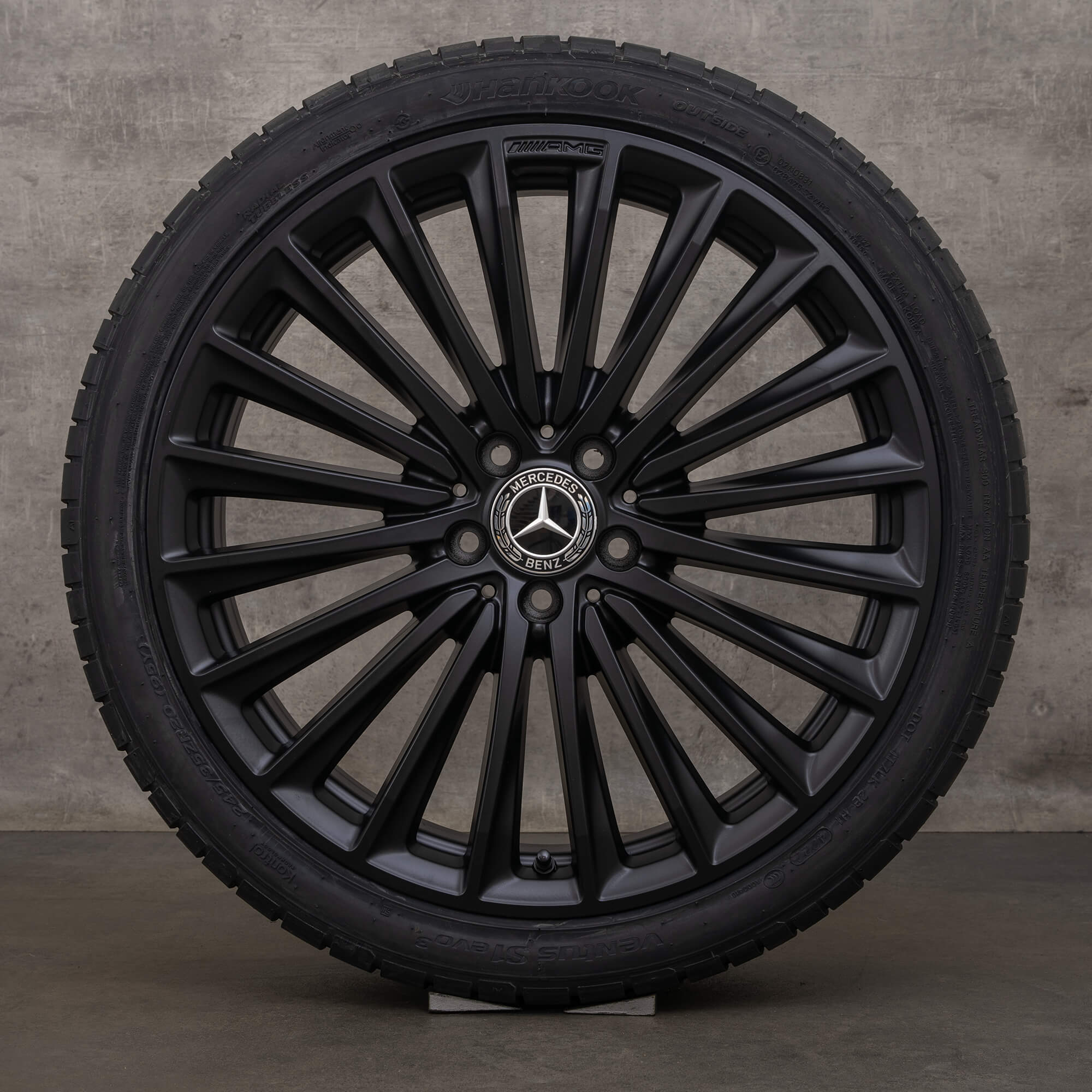 Jantes d'origine AMG Mercedes Benz CLS 20 pouces C257 pneus été A2574013800 A2574013900 roues noir mat