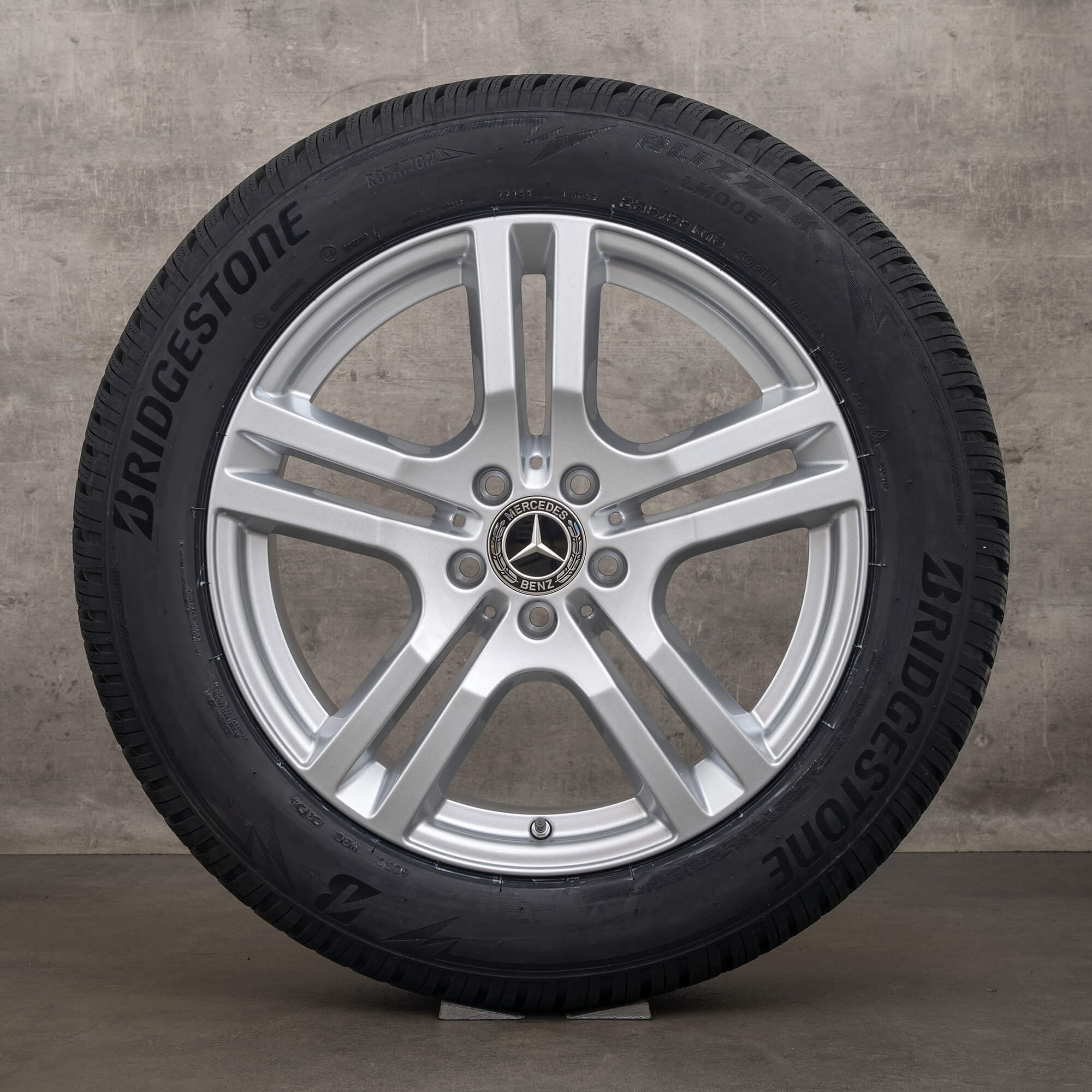 Jante anvelope de iarnă originale AMG Mercedes GLA H247 GLB X247 18 inch