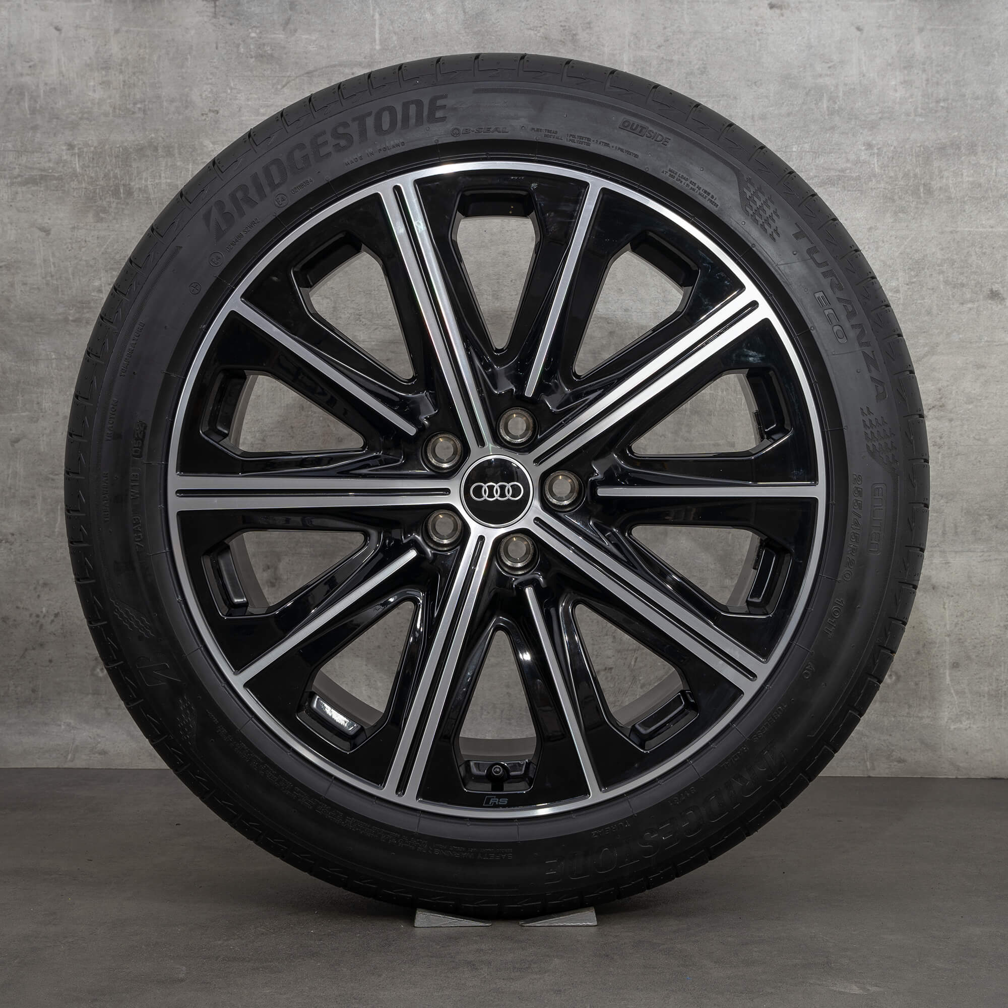 Audi 20 inch rims Q4 e-tron Sportback alloy summer tires wheels