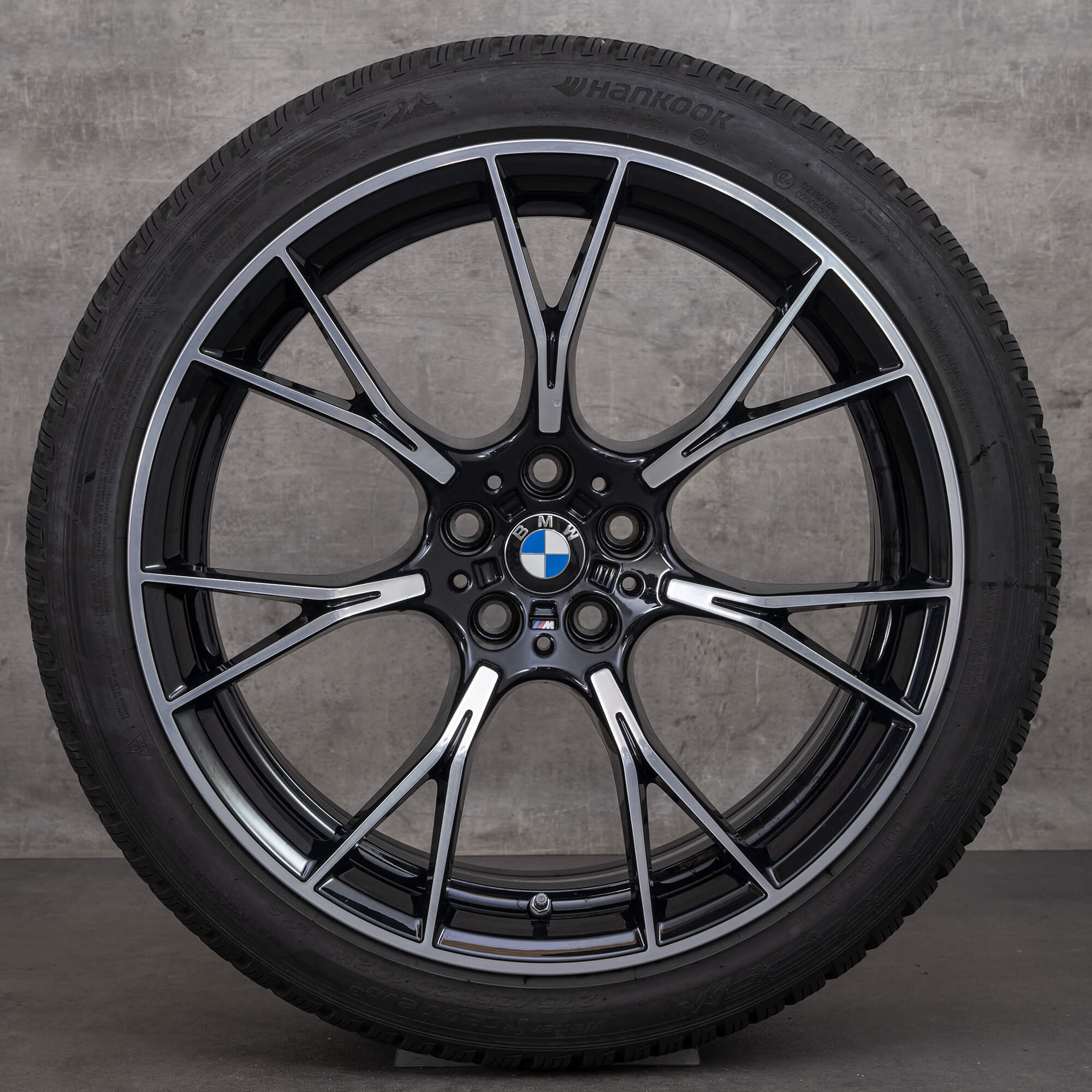 BMW 20 inch rims M5 F90 M8 F91 F92 styling M789 winter tires wheels