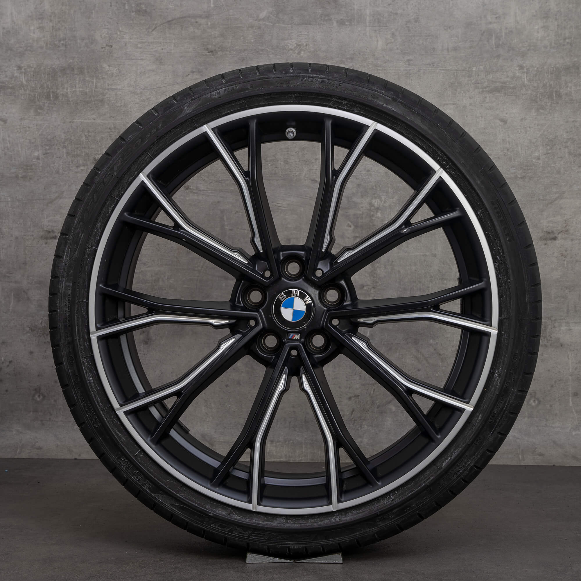 Jantes BMW 20 polegadas 5 séries G30 G31 estilo M669 pneus de verão rodas