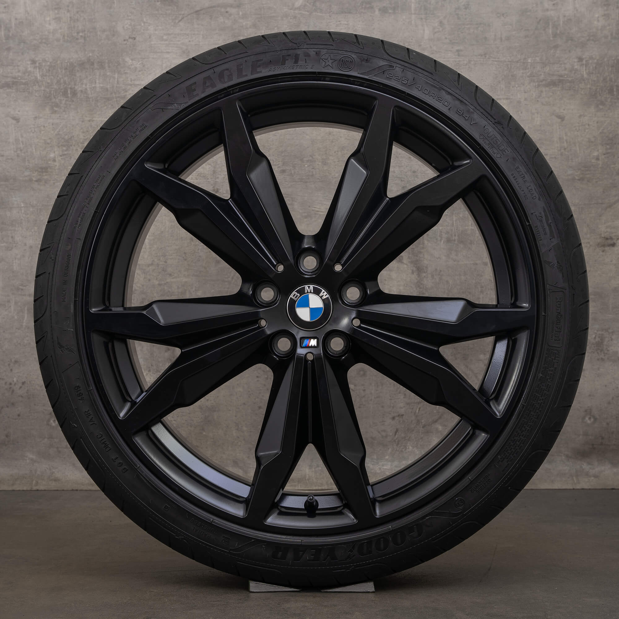 Pneus de inverno com jantes 20 polegadas originais BMW X1 F48 X2 F39 estilo 716