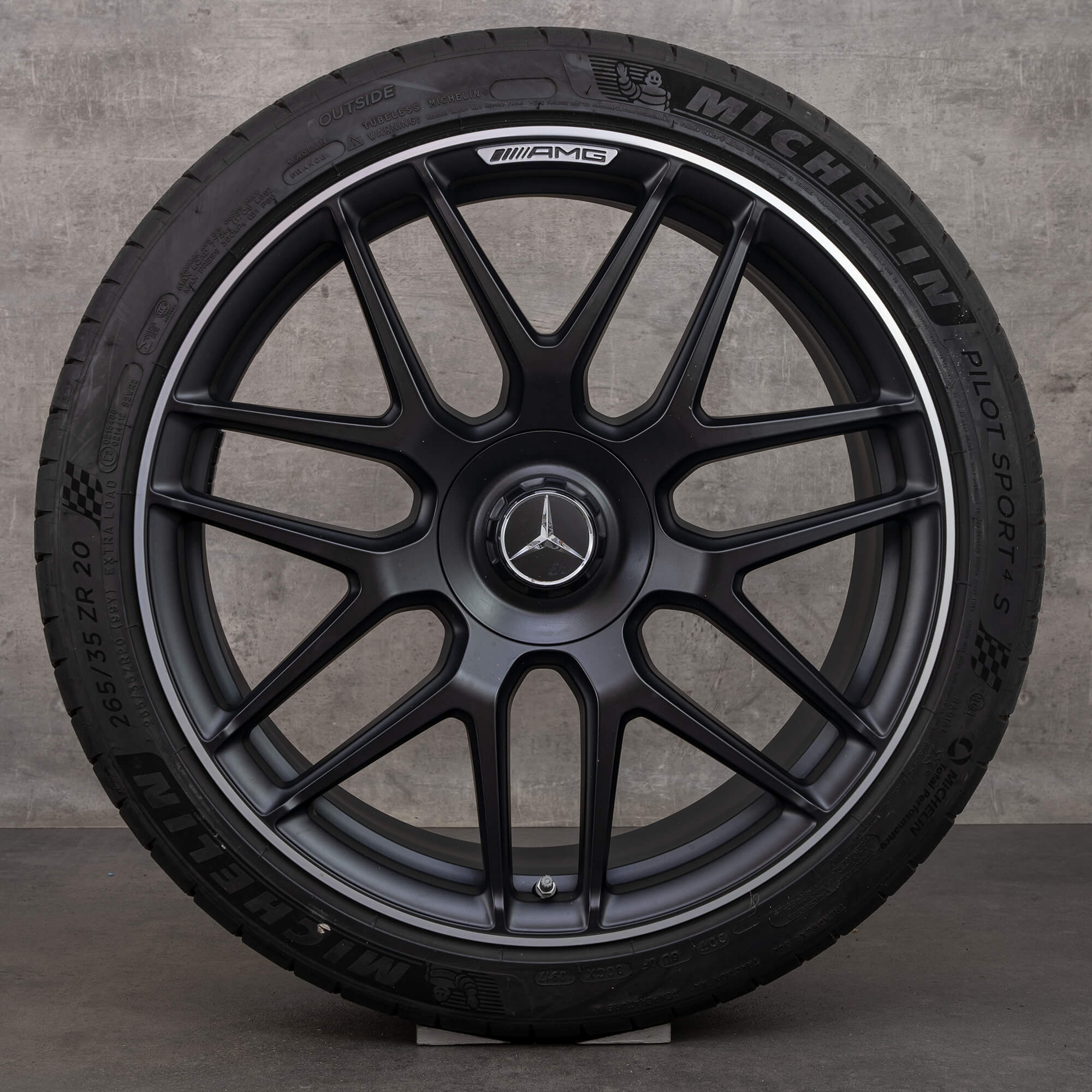 AMG 20 inch Mercedes rims E-Class W213 S213 E63 & S summer tires wheels