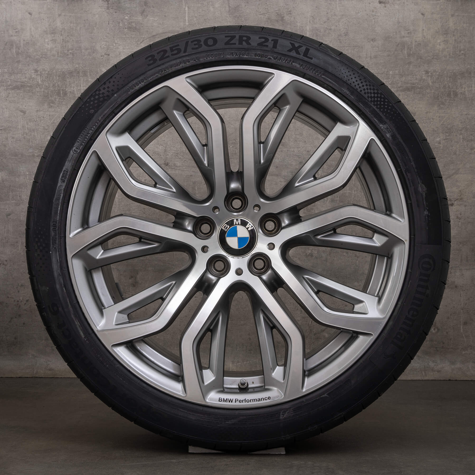 Cerchi originali BMW X5 M E70 F15 F85 X6 F16 F86 da 21 pollici ruote estive
