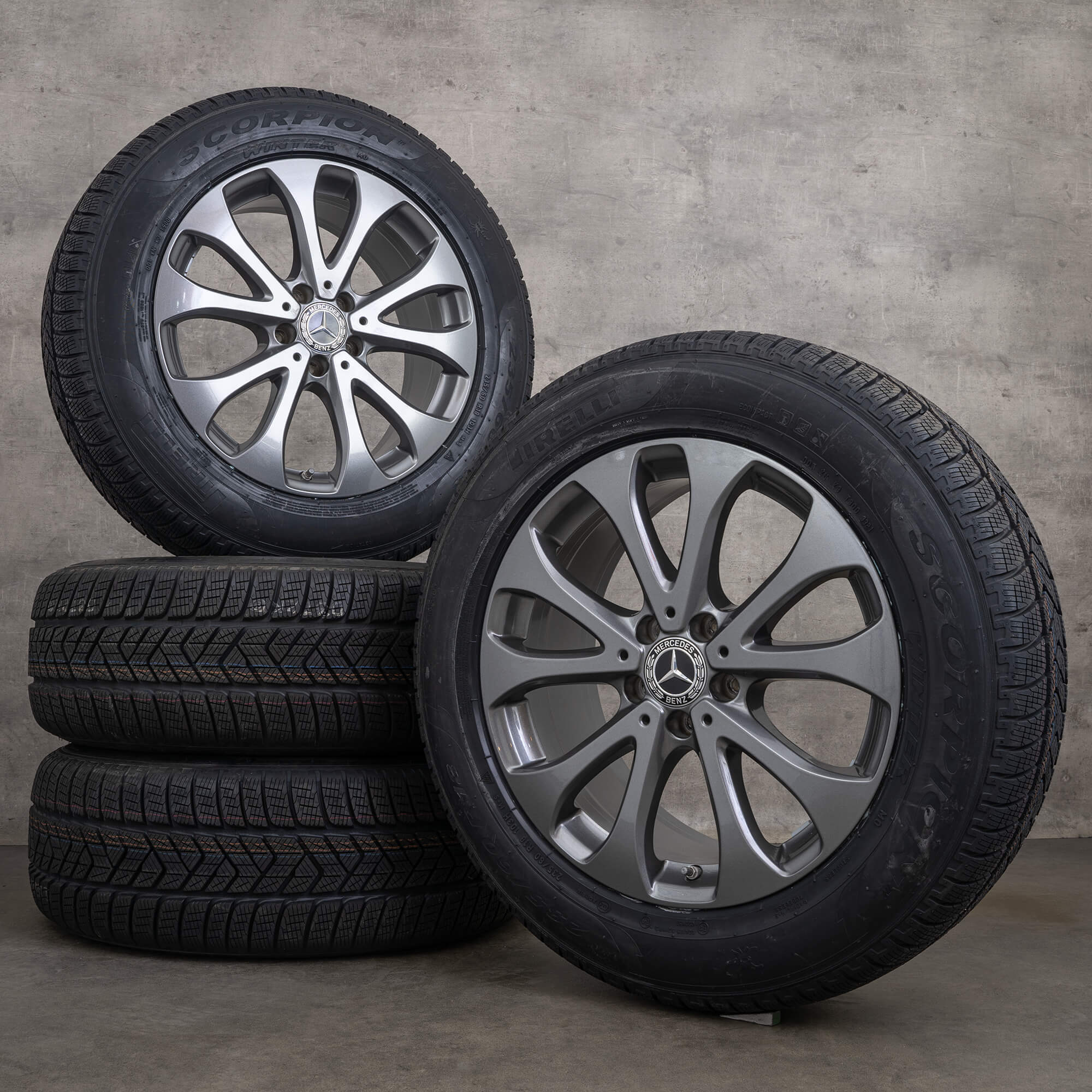 Mercedes Benz GLC SUV X253 C253 winter wheels 18 inch rims tires