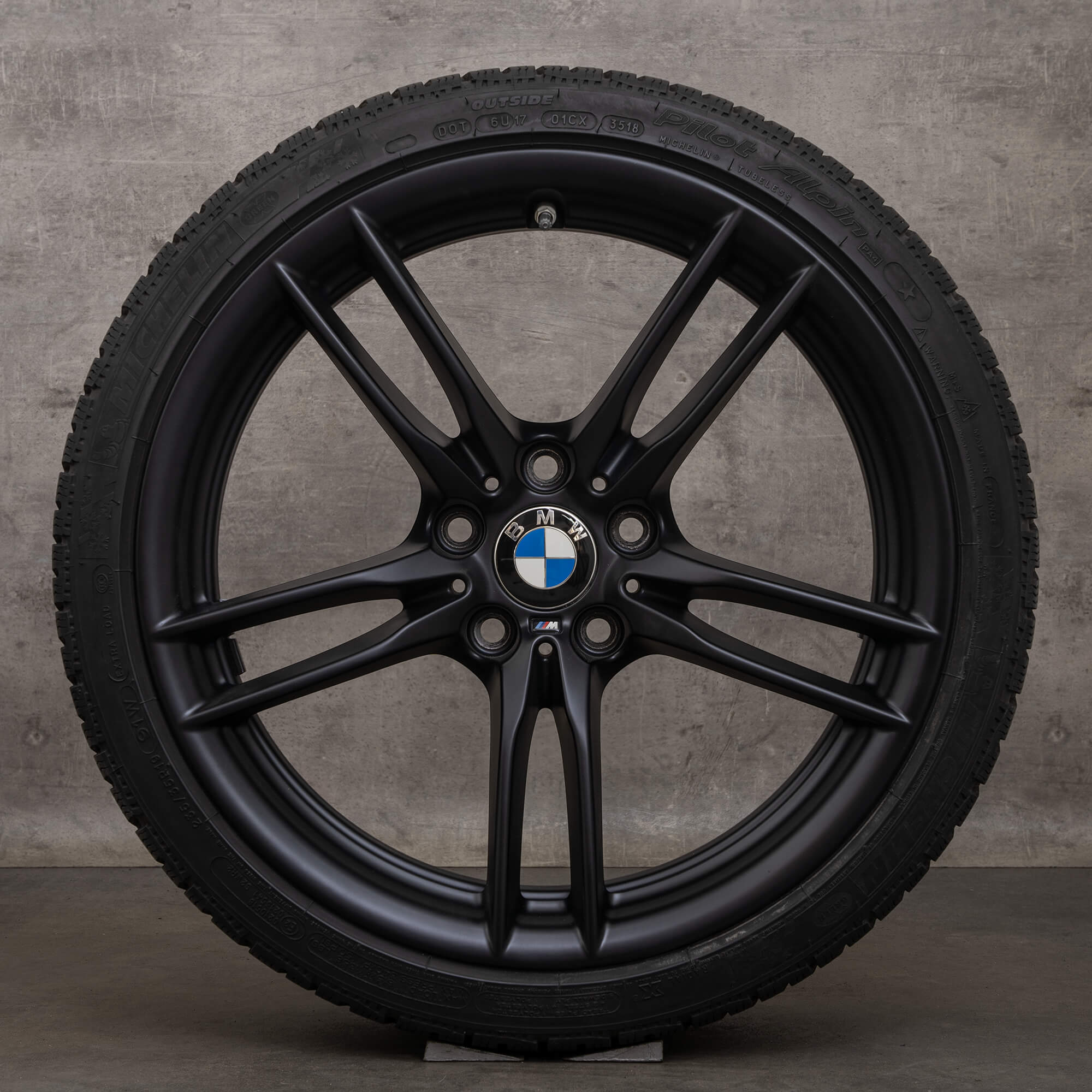 BMW M2 F87 19 inch rims winter wheels tires aluminum styling 641 M