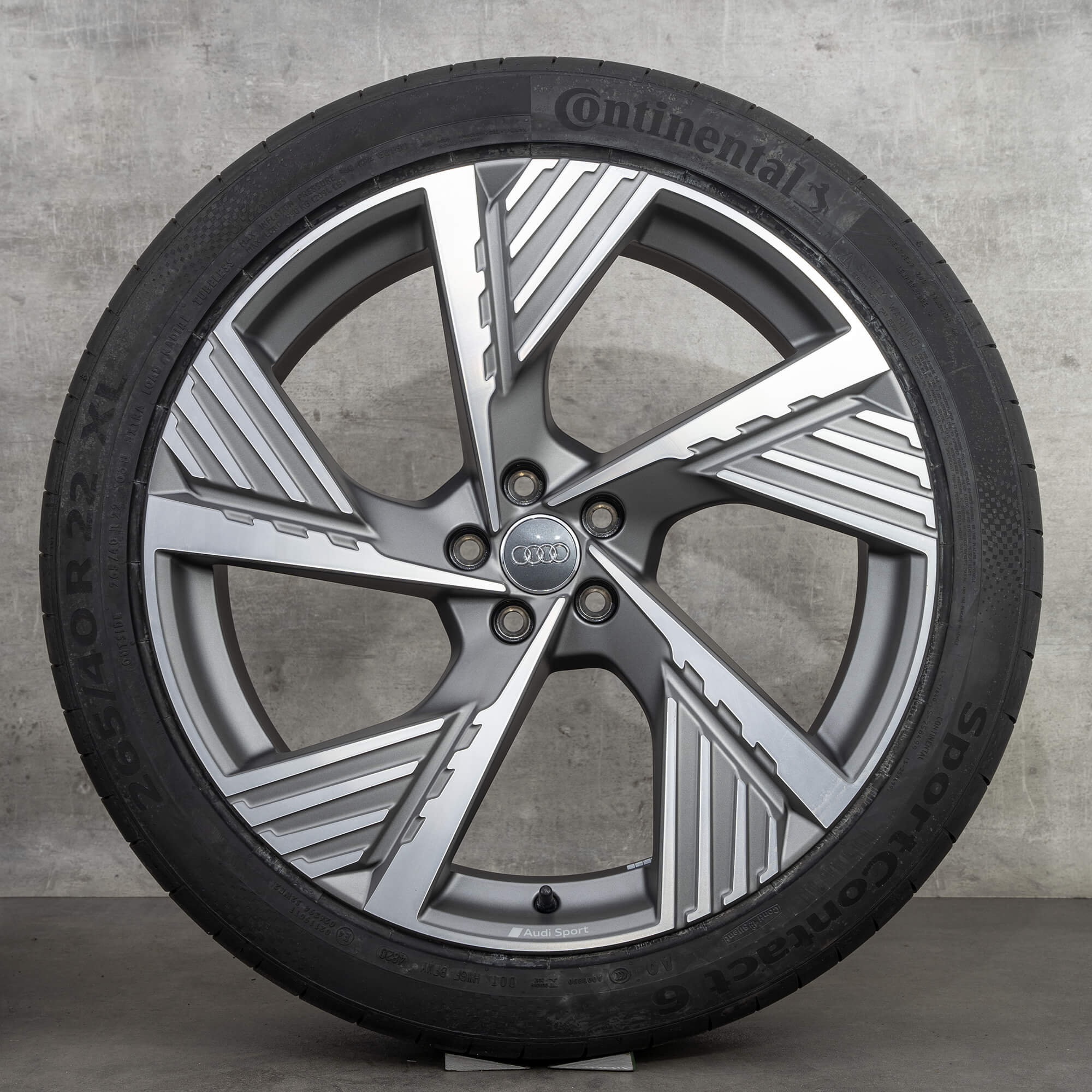 Audi 22 inch velgen e-tron GE Sportback zomerbanden zomervelgen 4KE601025B NIEUW