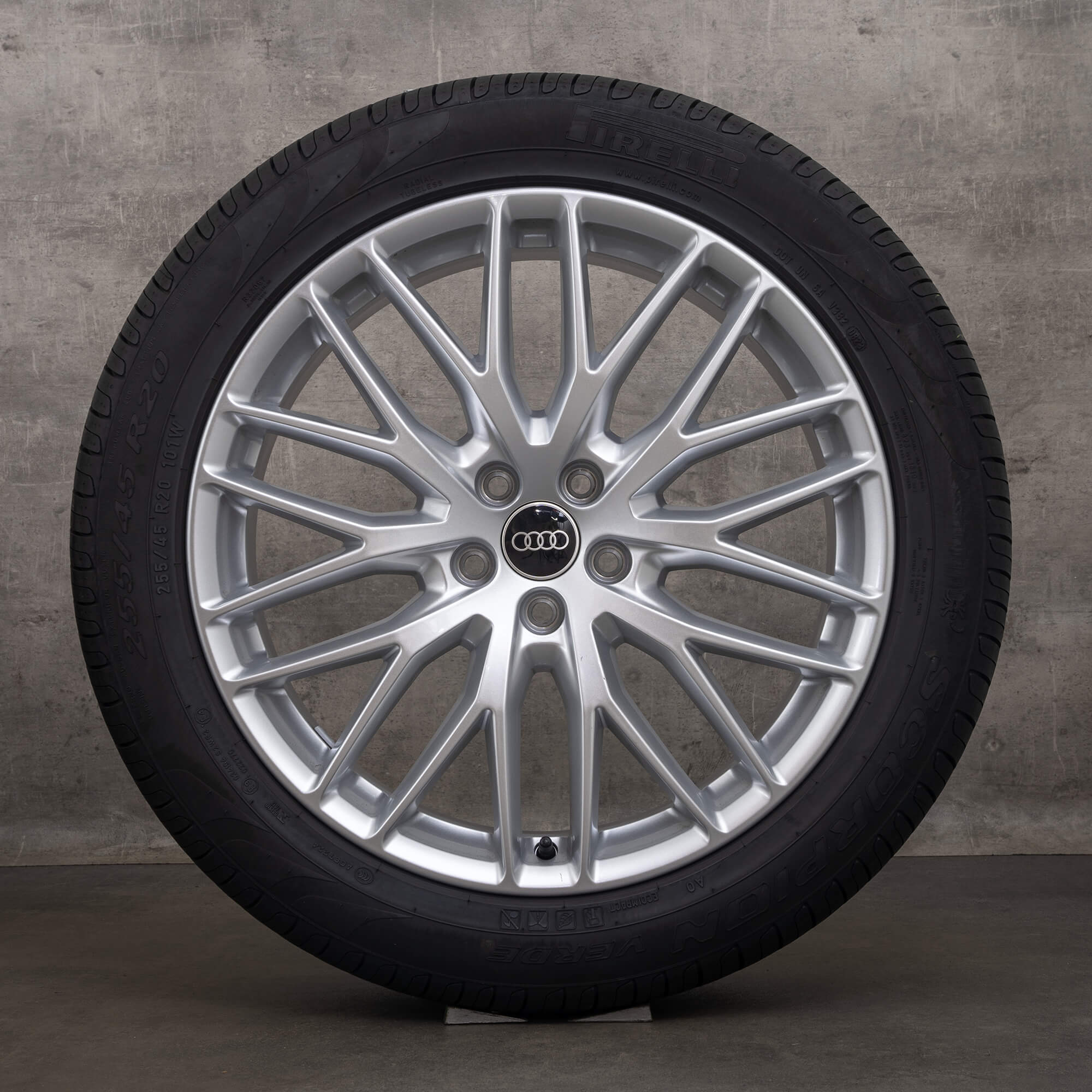 Jantes d'origine Audi Q5 SQ5 20 pouces FY roues été 80A601025AB argent