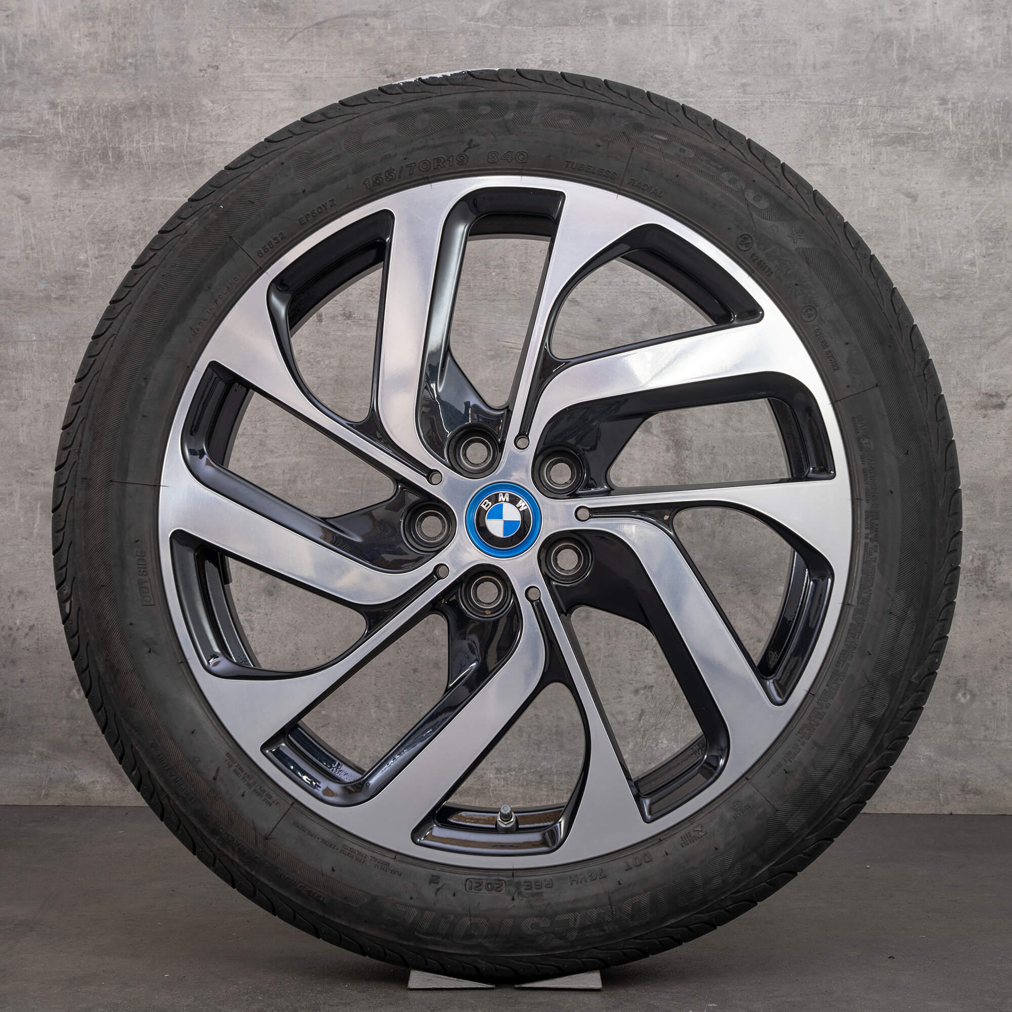 BMW i3 I01 anvelope iarna 19 inch roti 428 jante design turbina 6856894