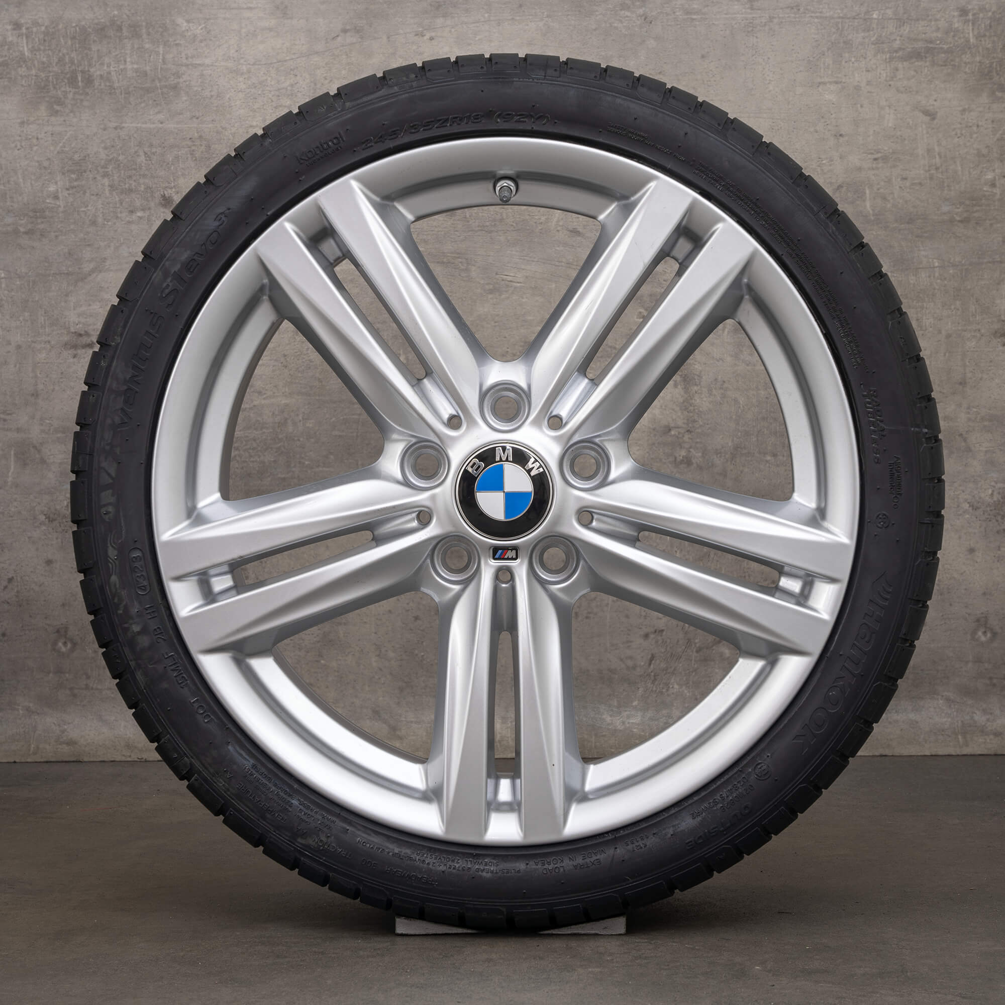 Original BMW 1 Series F20 F21 2 F22 F23 18 inch rims summer tires 386 M NEW