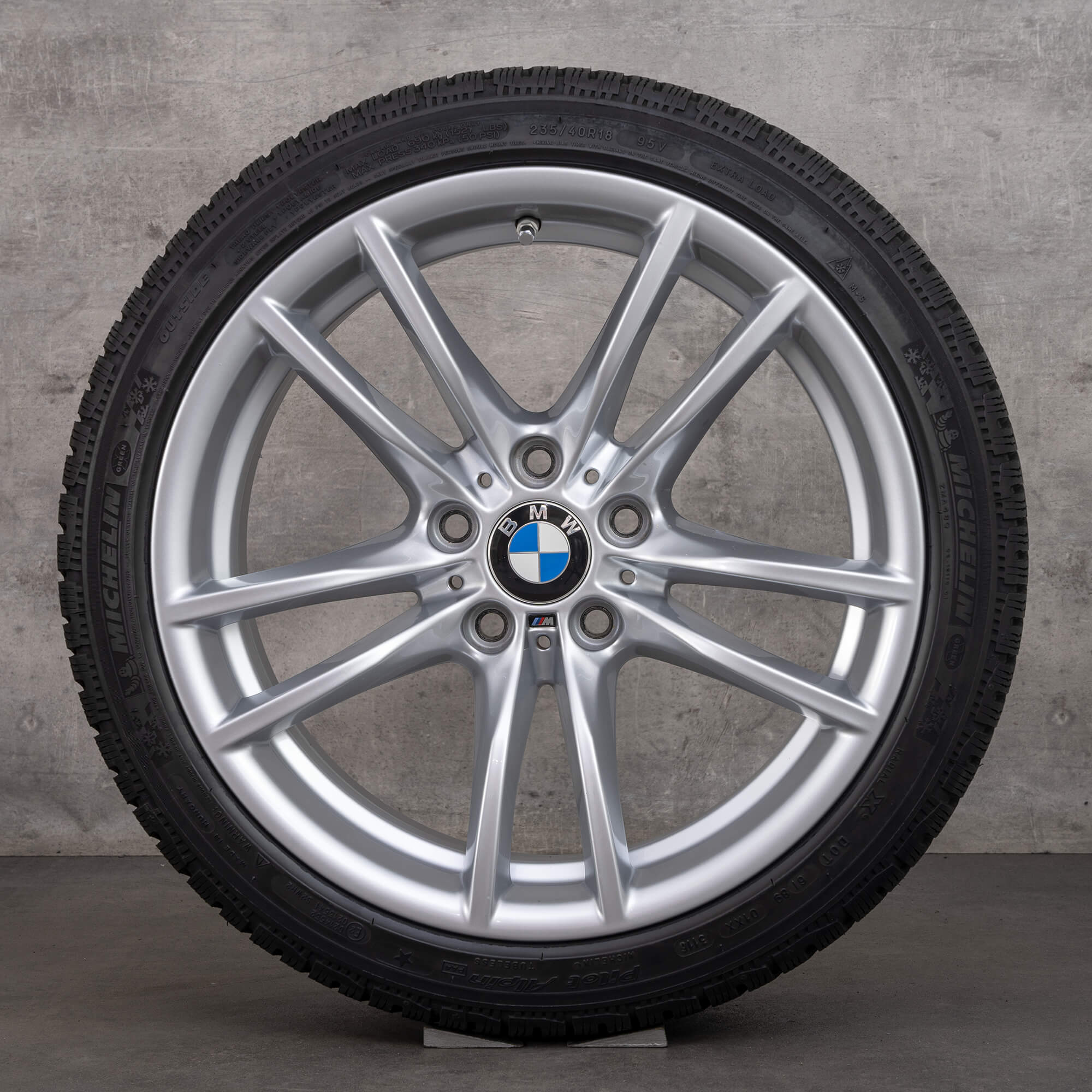 BMW winter wheels M2 F87 640 M tires 18 inch rims 2284905 2284906