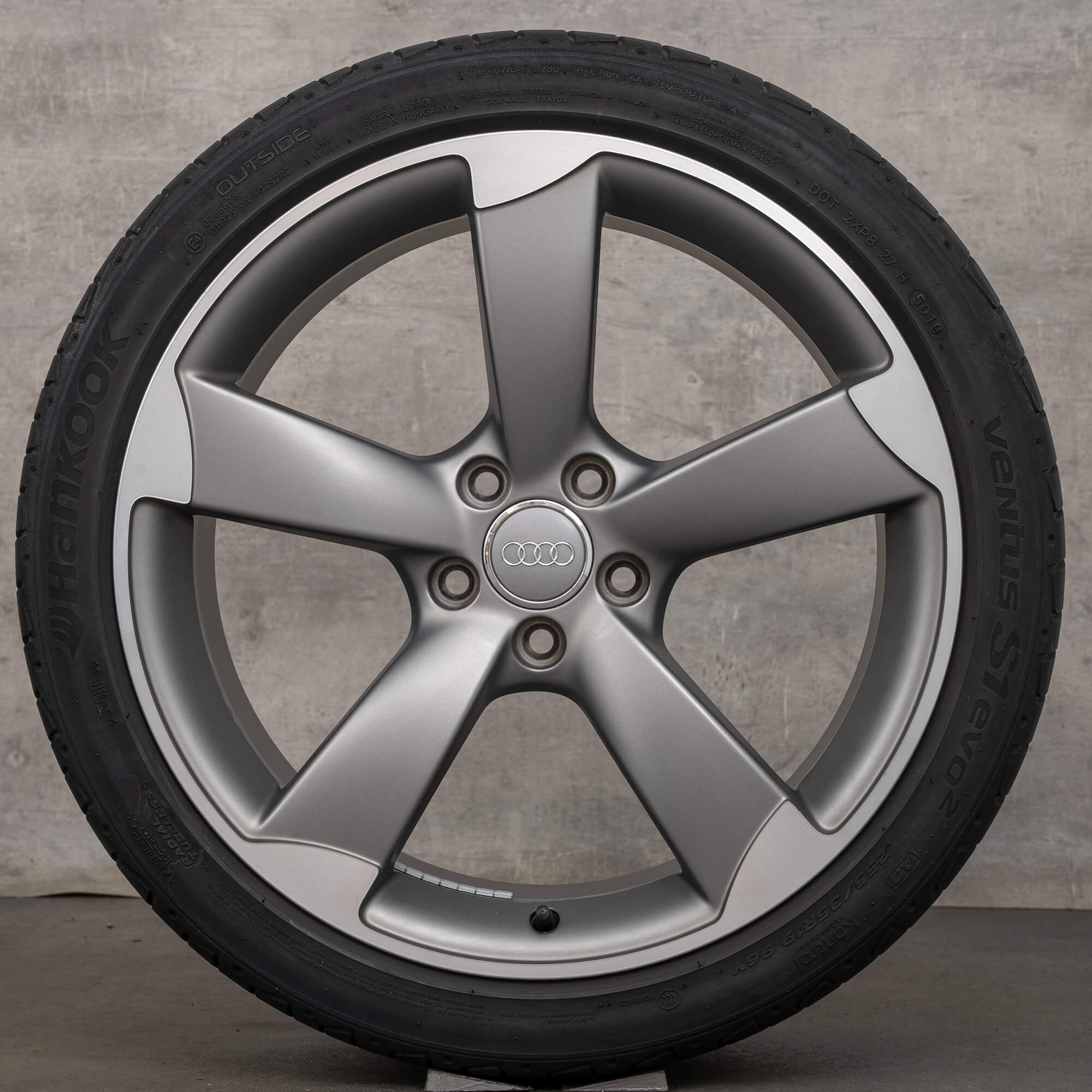 Audi A4 S4 B8 summer tires 19 inch rotor rims wheels 8K0601025AR