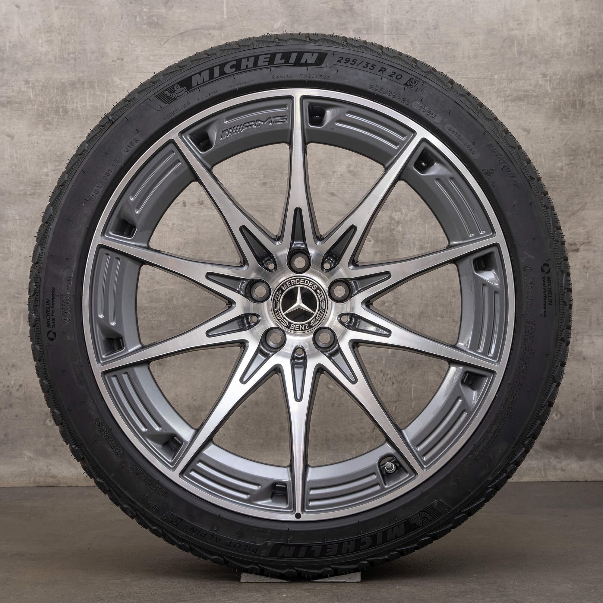 Llantas originales Mercedes AMG GT 55 63 S 2t C192 20 pulgadas neumáticos de