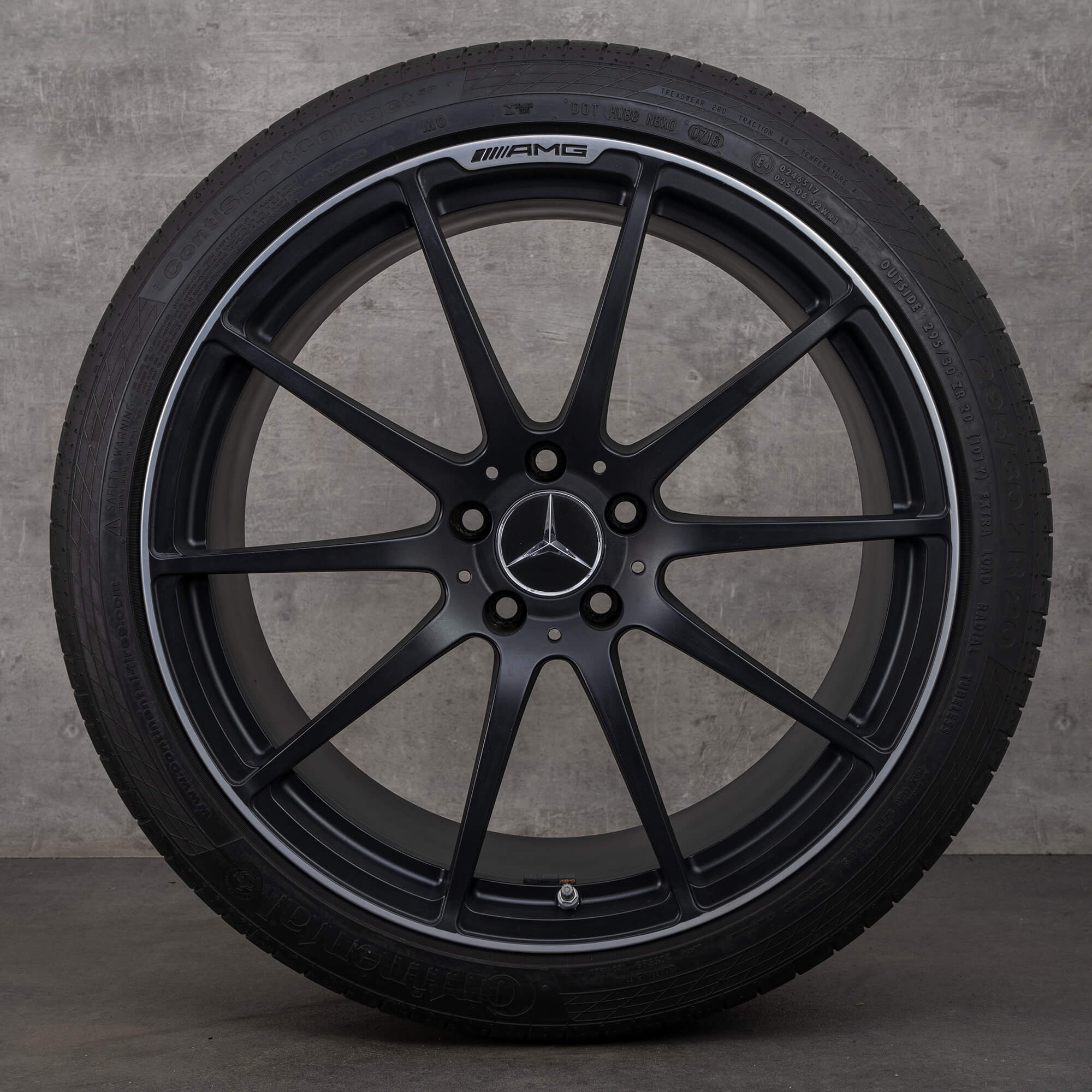 SLS AMG GT Black Series rims Mercedes 19 inch summer tires wheels