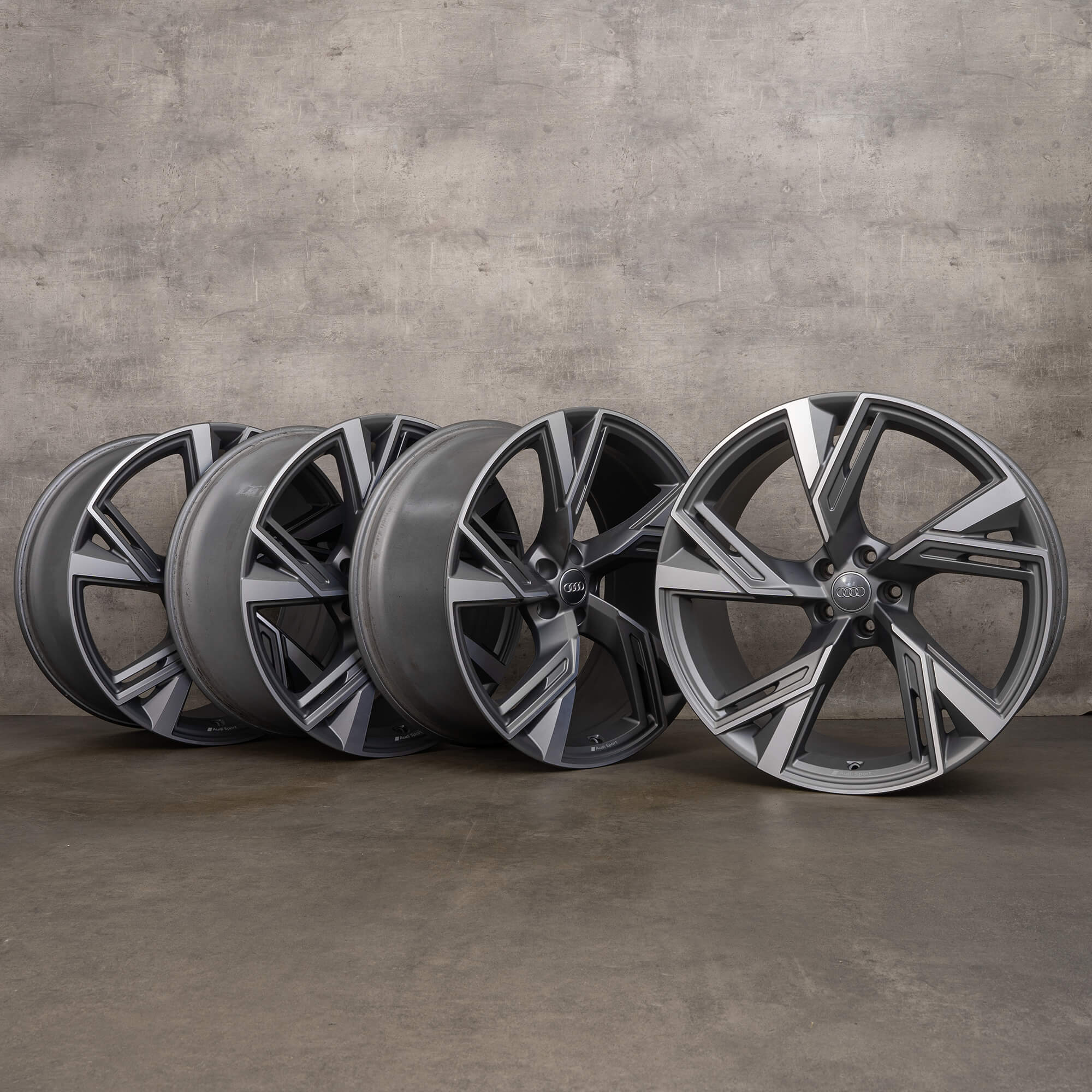 Llantas originales Audi RS6 RS7 4K C8 de 22 pulgadas 4K0601025S Diseño