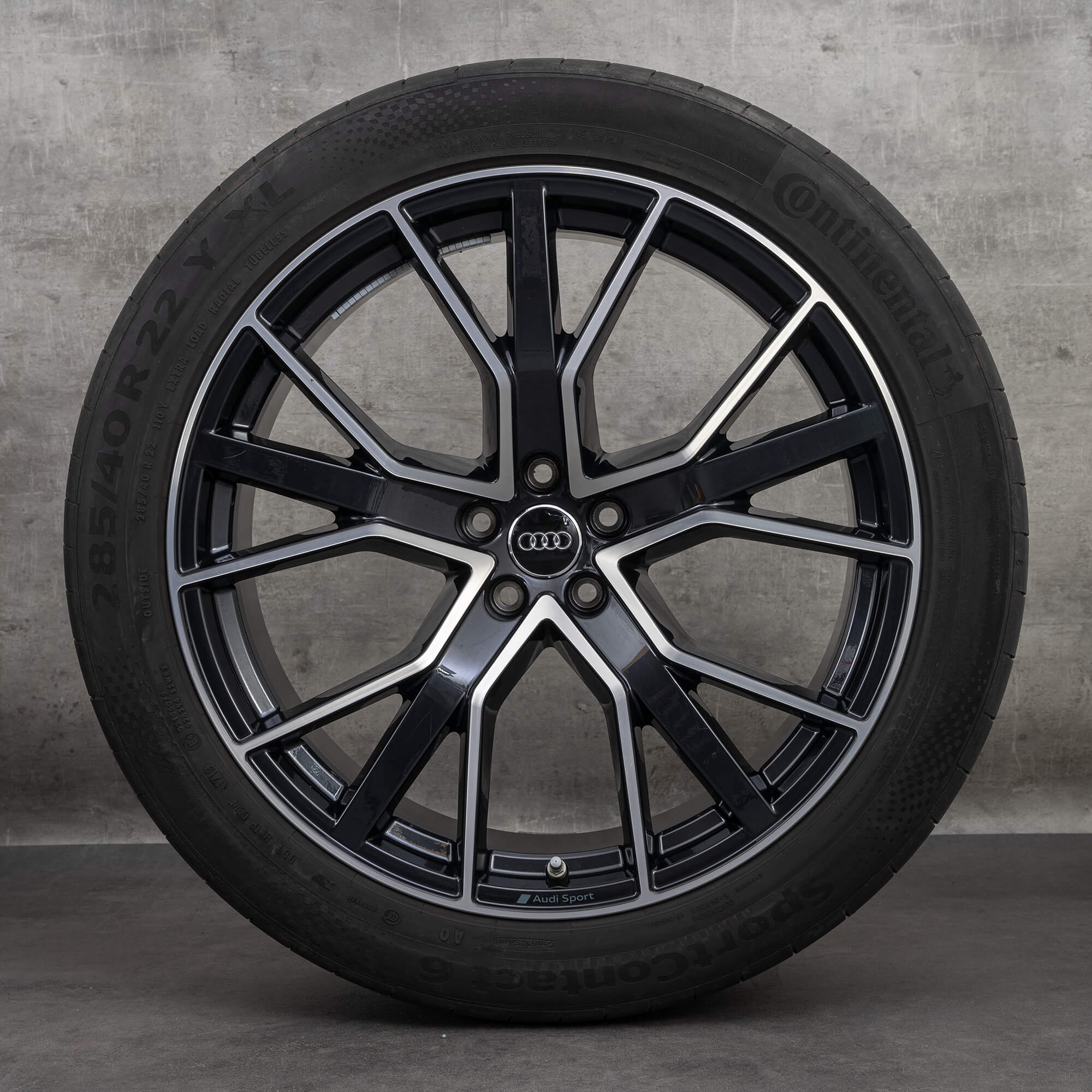 Audi 22 inch rims Q8 SQ8 4M8 summer tires summer wheels 4M8601025Q S line