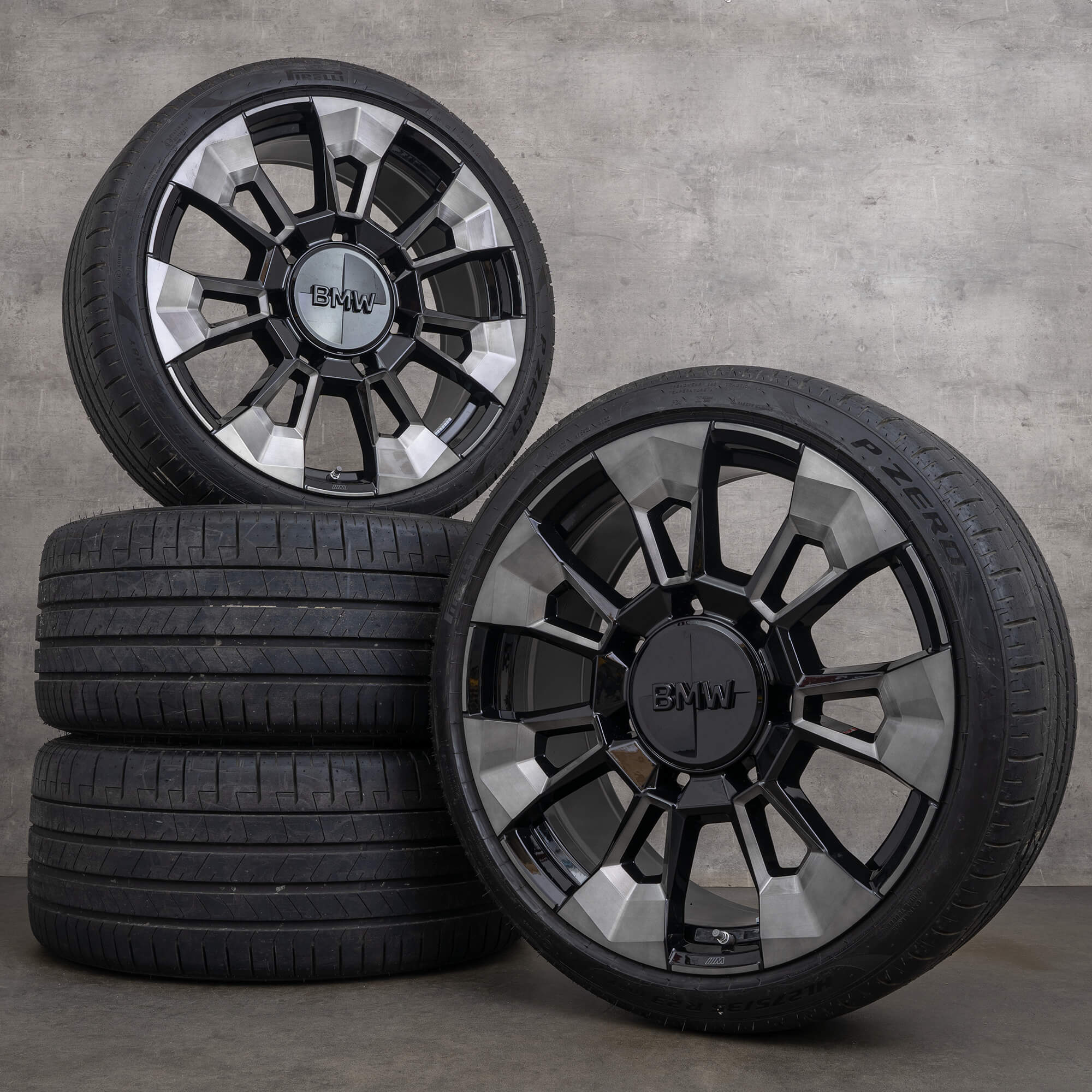 BMW XM G09 summer wheels 23 inch rims tires 6856021 6856022