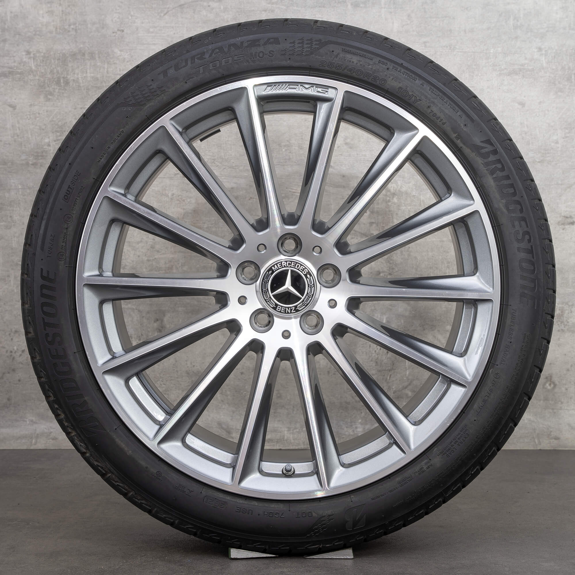 Jante originale AMG Mercedes W223 V223 de 20 inch pentru anvelope vara