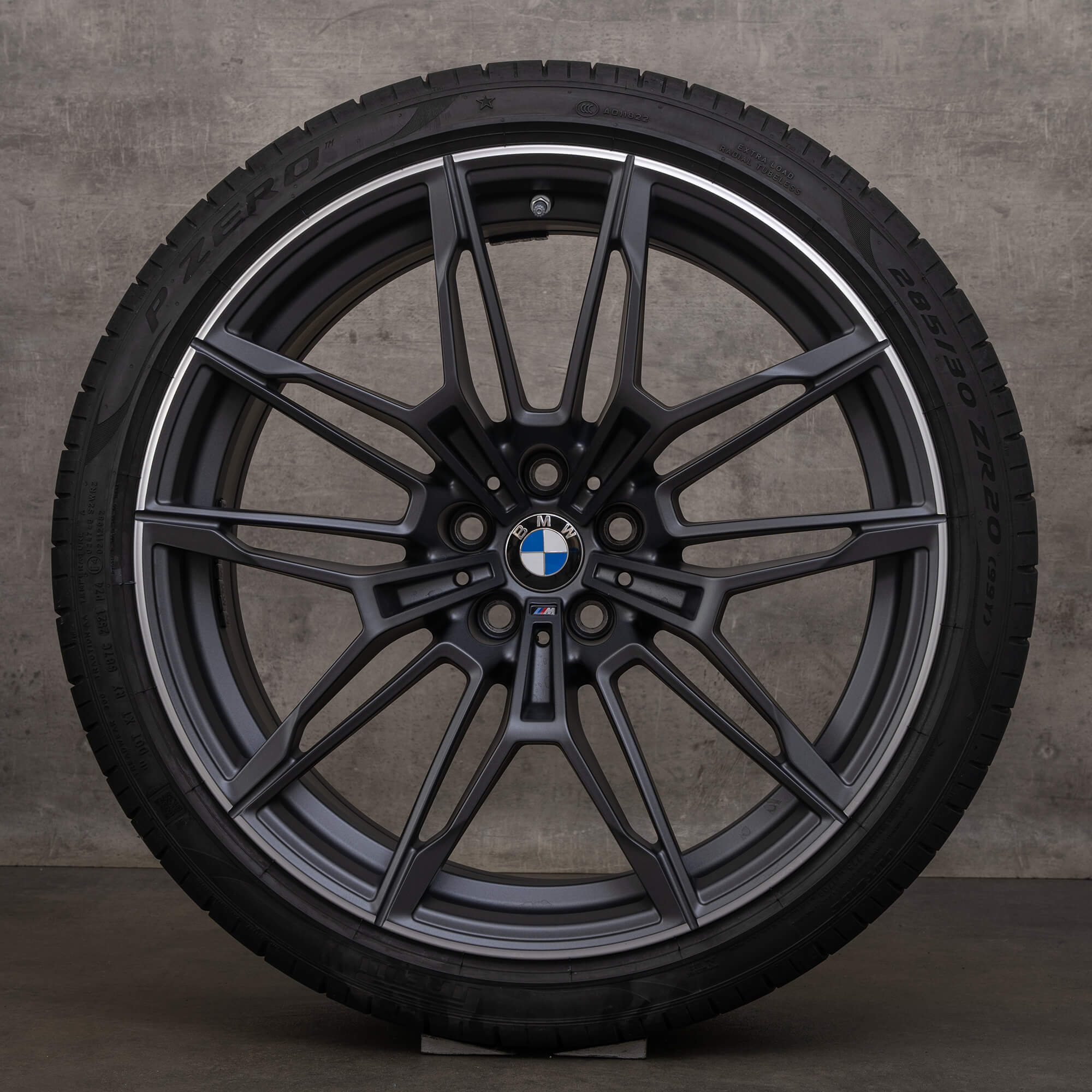 Originale BMW M2 G87 M3 G80 G81 M4 G82 G83 fælge 19 20 tommer sommerdæk styling