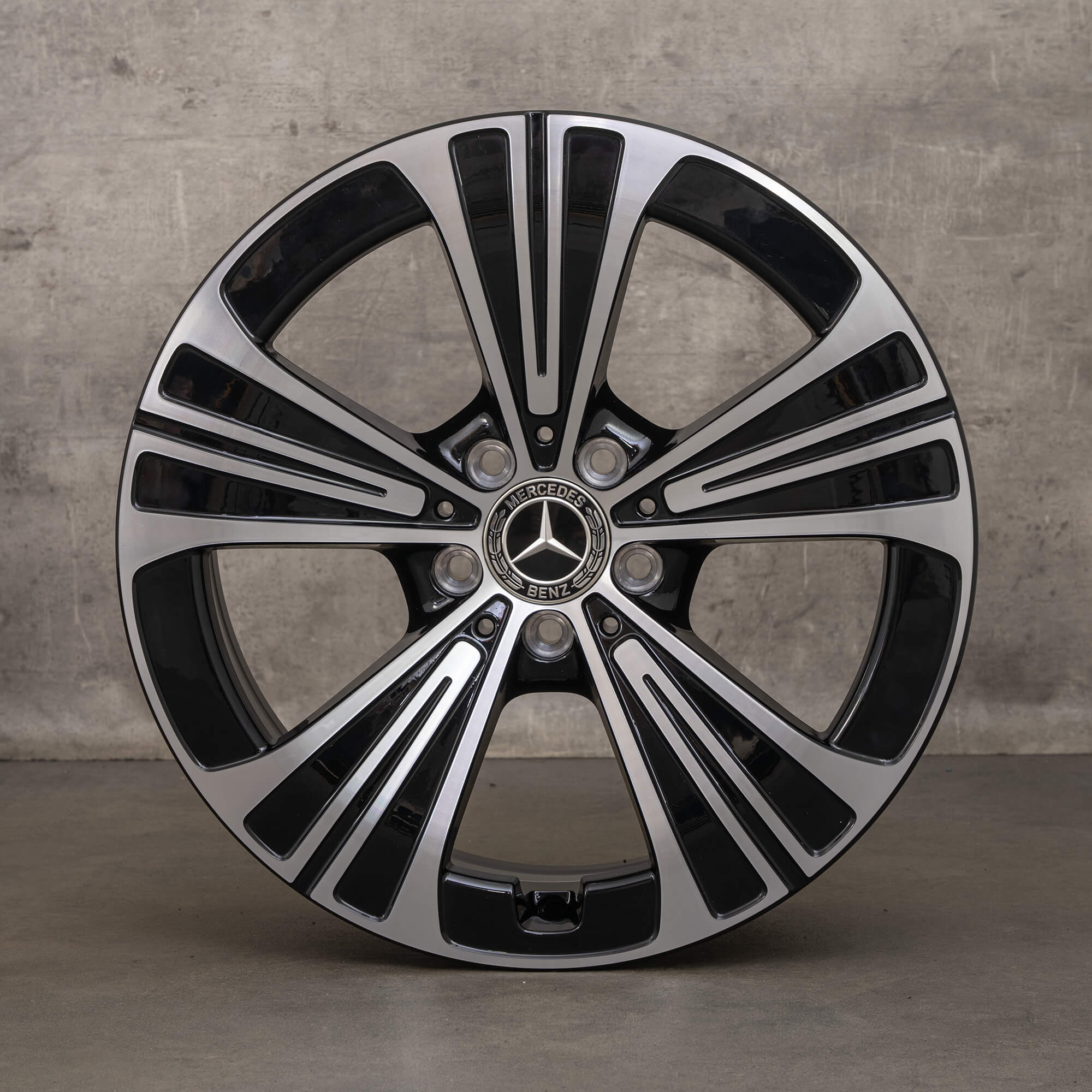 Originele Mercedes E Klasse W214 S214 18 inch velgen A2144012200 zwart NIEUW