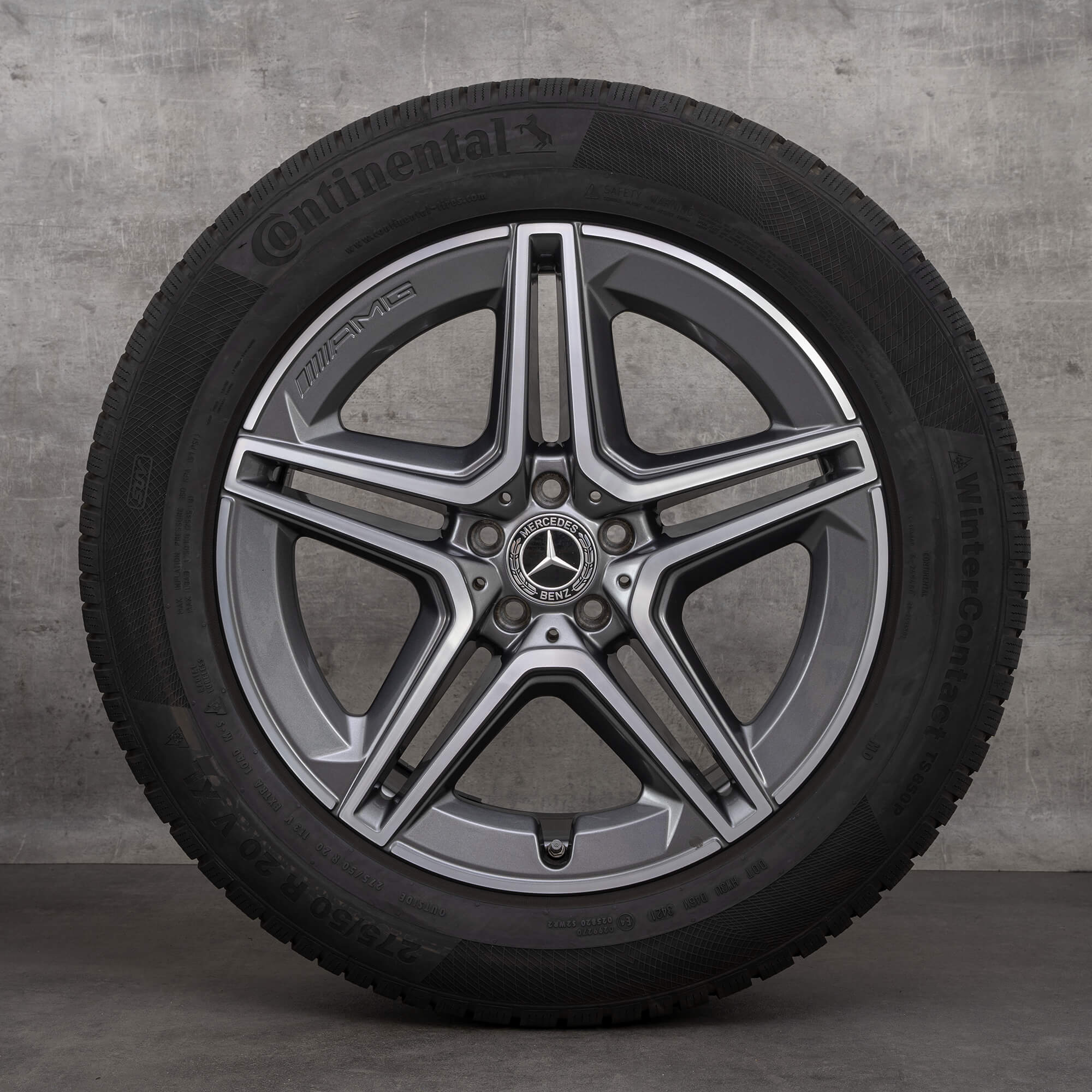 20 inch Mercedes Benz velgen GLE SUV V167 wintervelgen winterbanden alloy