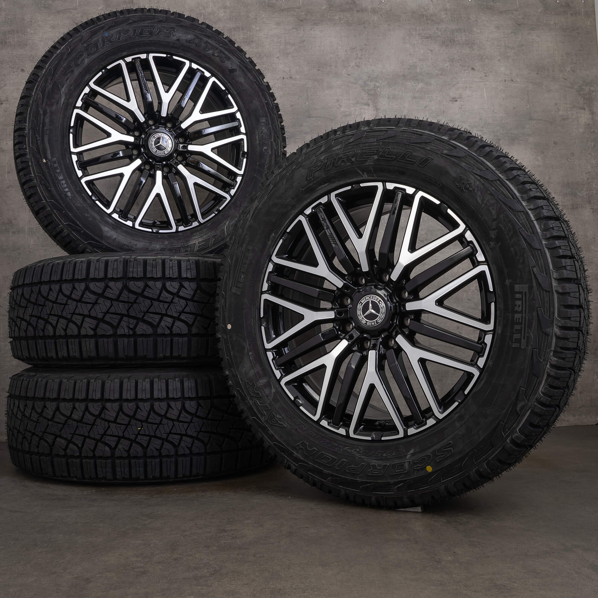 Roues d'été d'origine AMG Mercedes Benz G63 W463A 4x4 22 pouces A4634014000