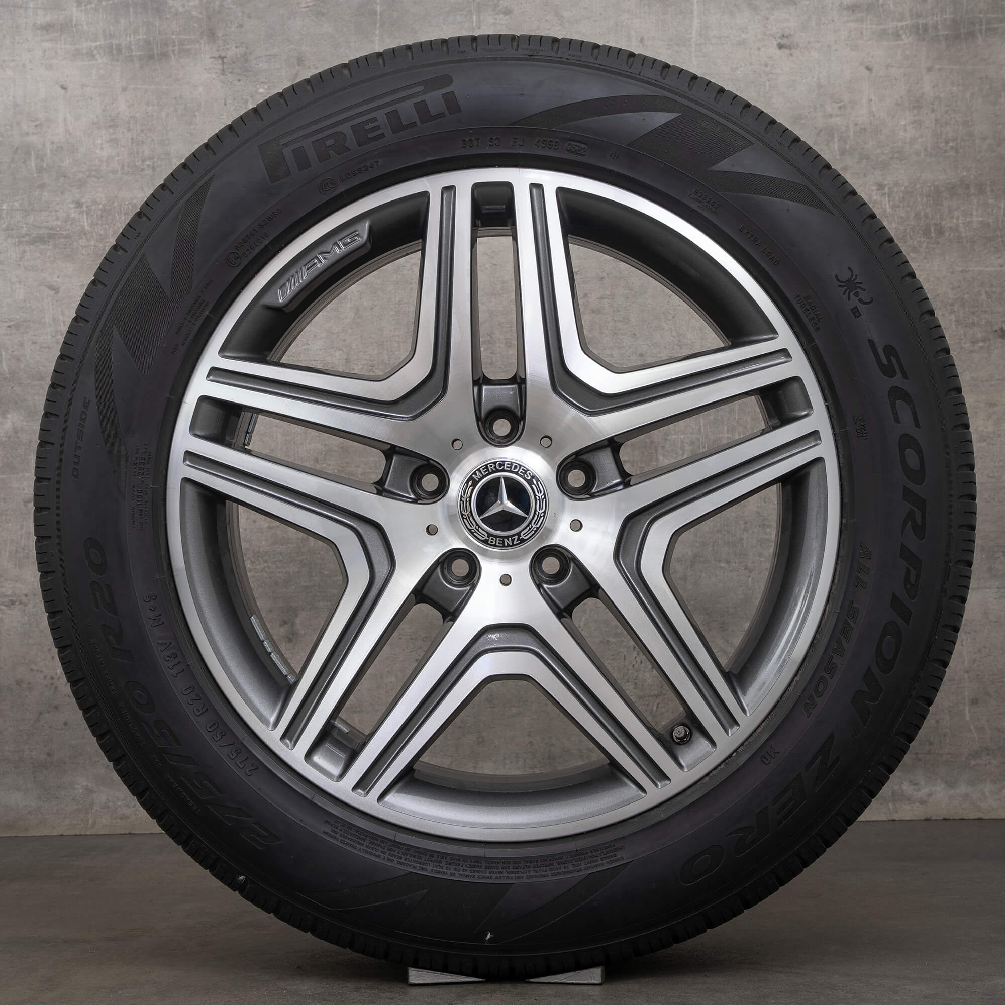 Cerchi AMG Mercedes Classe G W463 G63 G65 per tutte le stagioni da 20 pollici