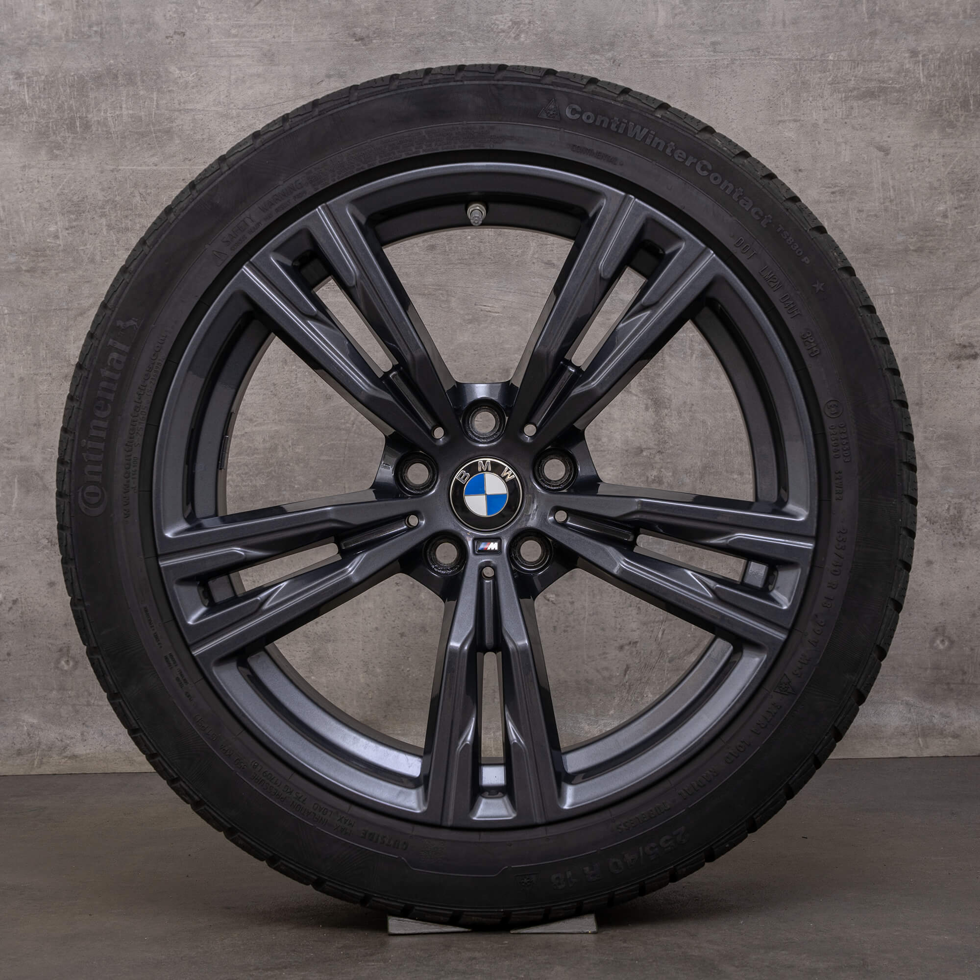 OEM BMW Z4 winter wheels 18 inch G29 rims styling 798 M 8091466 8091467 orbit gray