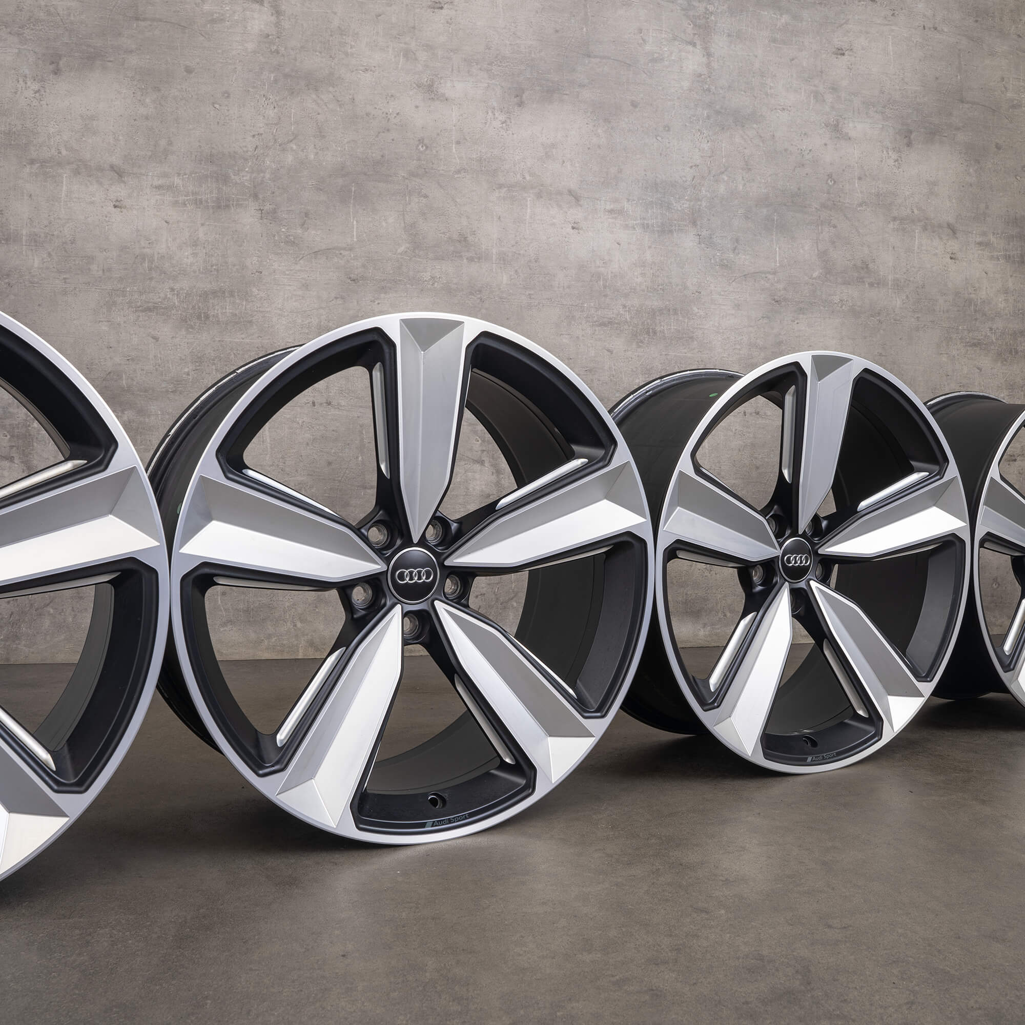 OEM Audi RS4 B9 8W RS5 F5 20 inch rims 8W0601025CS aluminum Peak