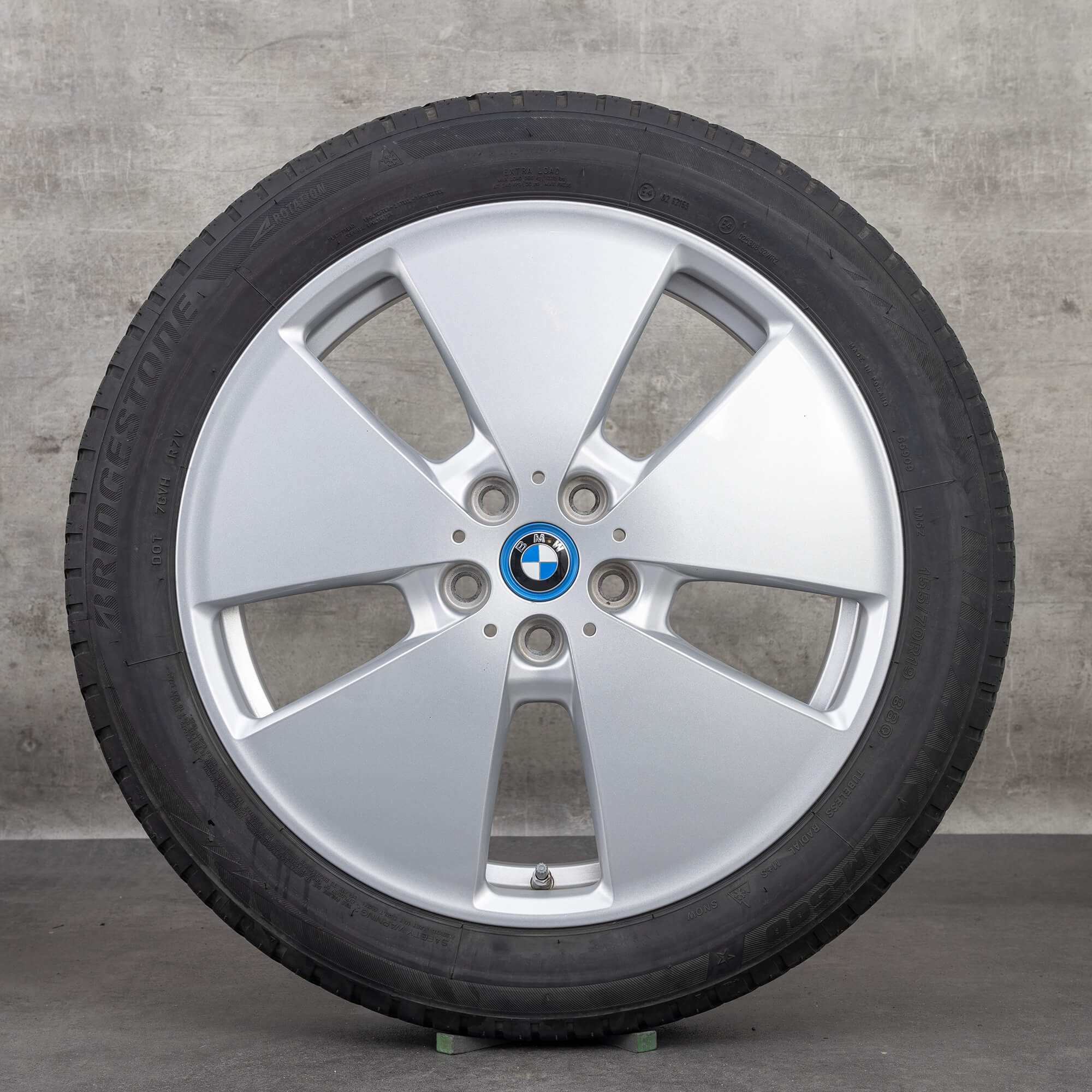 Jantes BMW de 19 polegadas i3 jantes alumínio estilo 427 pneus inverno rodas
